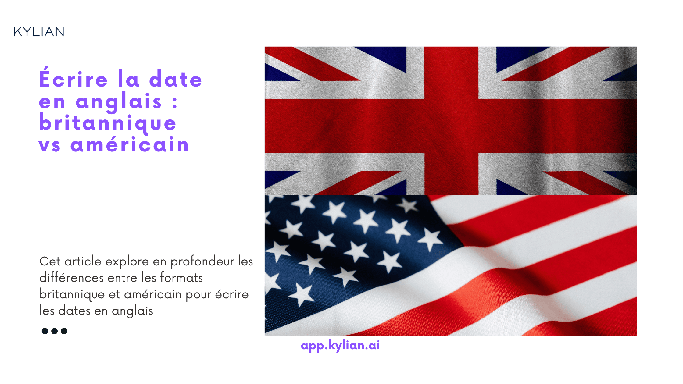 Écrire la date en anglais : britannique vs américain