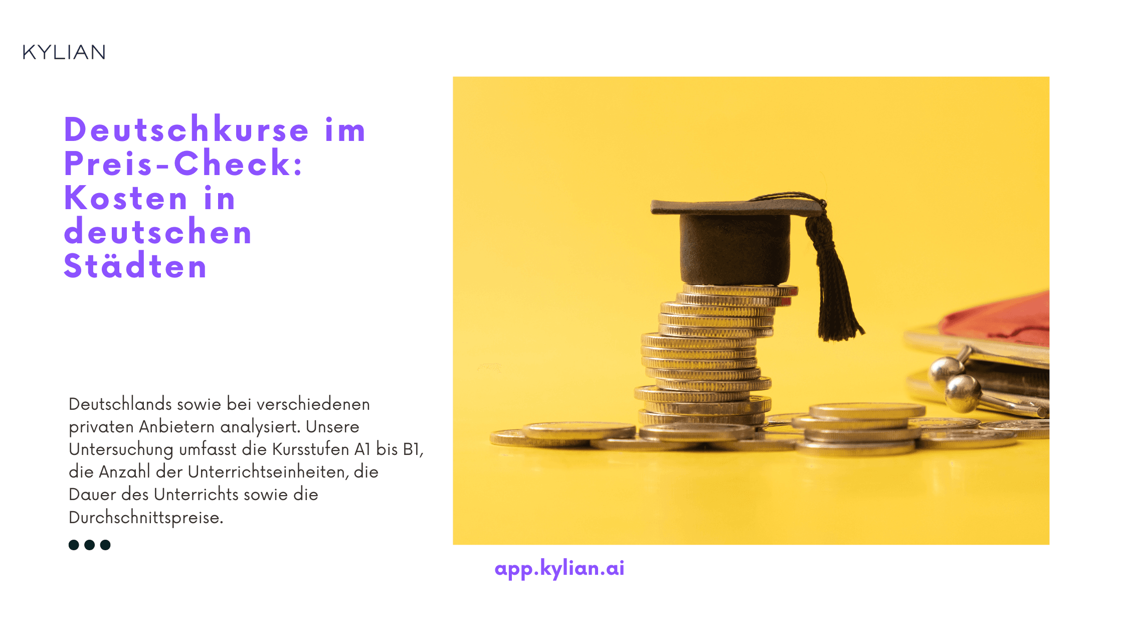 Deutschkurse im Preis-Check: Kosten in deutschen Städten