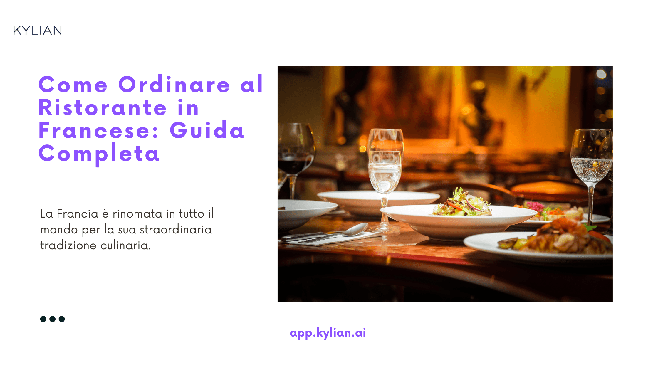 Come Ordinare al Ristorante in Francese: Guida Completa