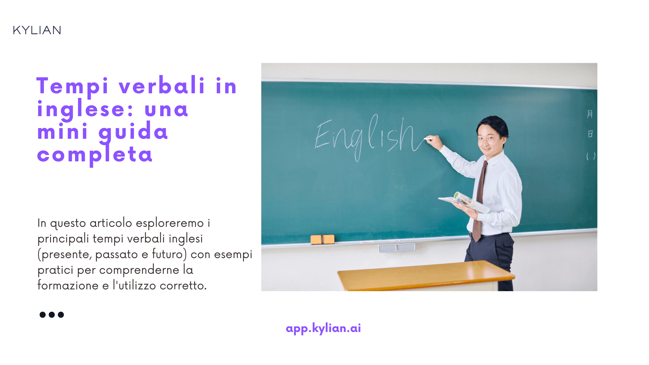 Tempi verbali in inglese: una mini guida completa