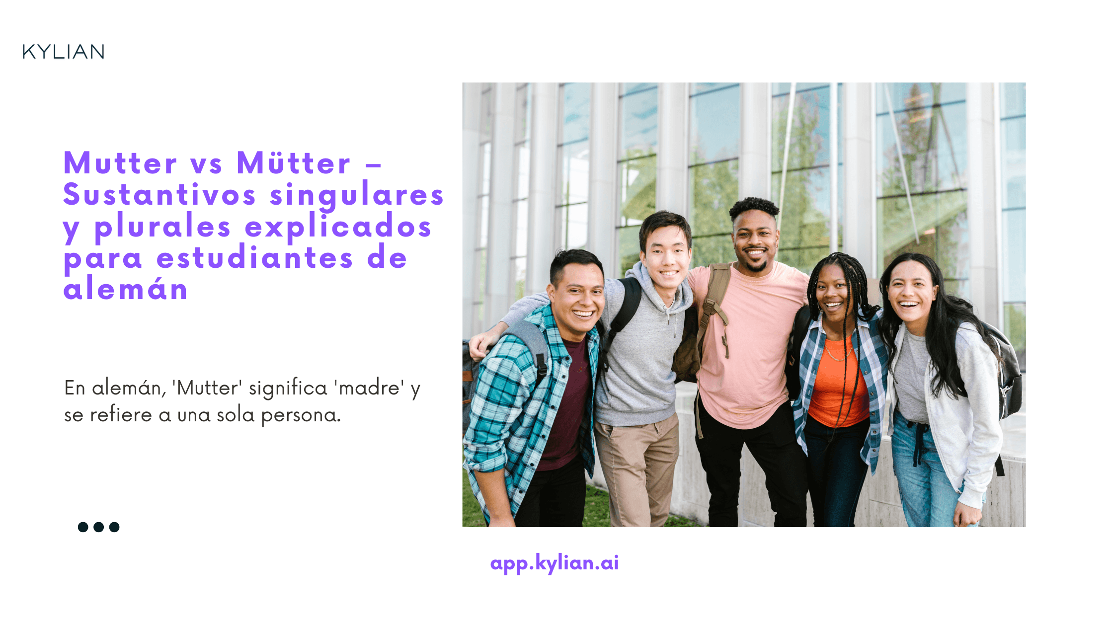 Mutter vs Mütter – Sustantivos singulares y plurales explicados para estudiantes de alemán