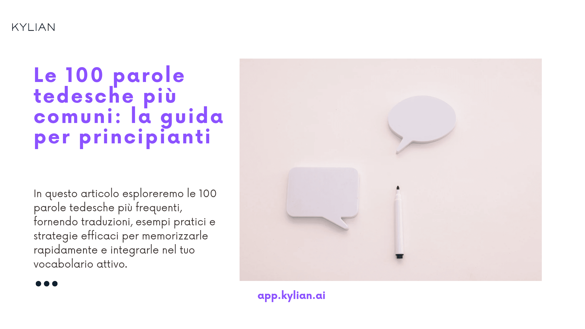 Le 100 parole tedesche più comuni: la guida per principianti