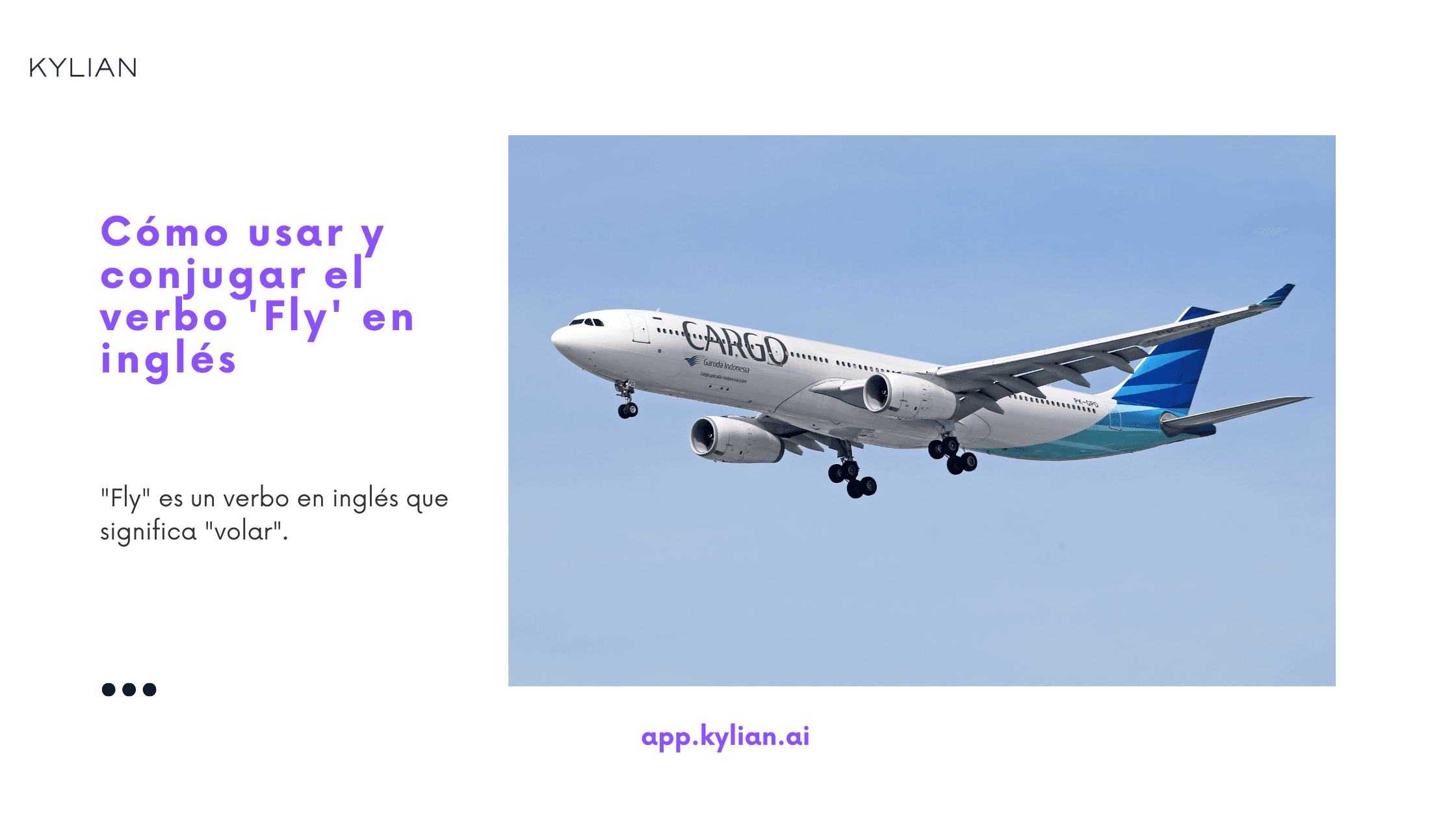 Cómo usar y conjugar el verbo 'Fly' en inglés