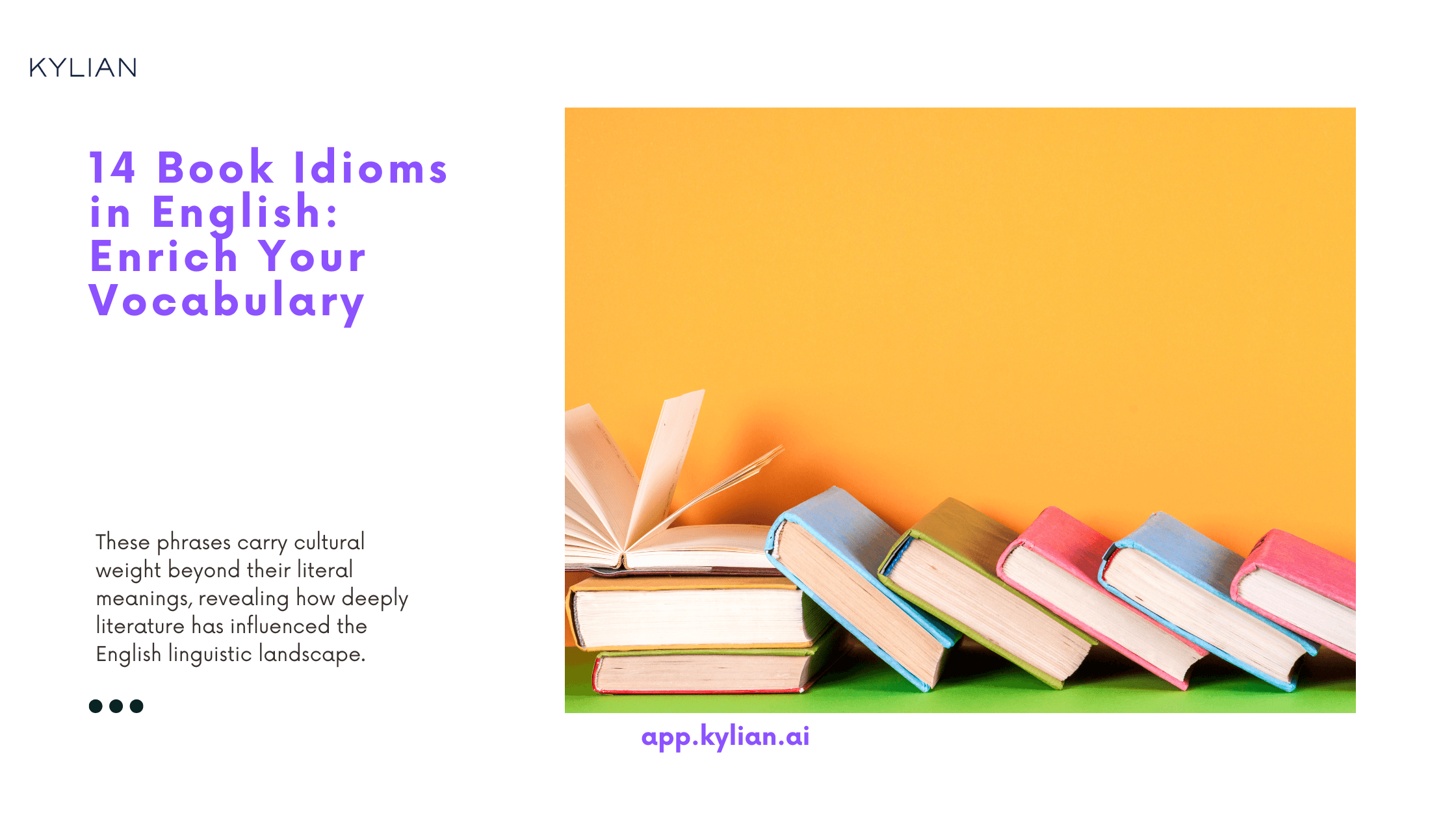 14 Book Idioms in English: Enrich Your Vocabulary