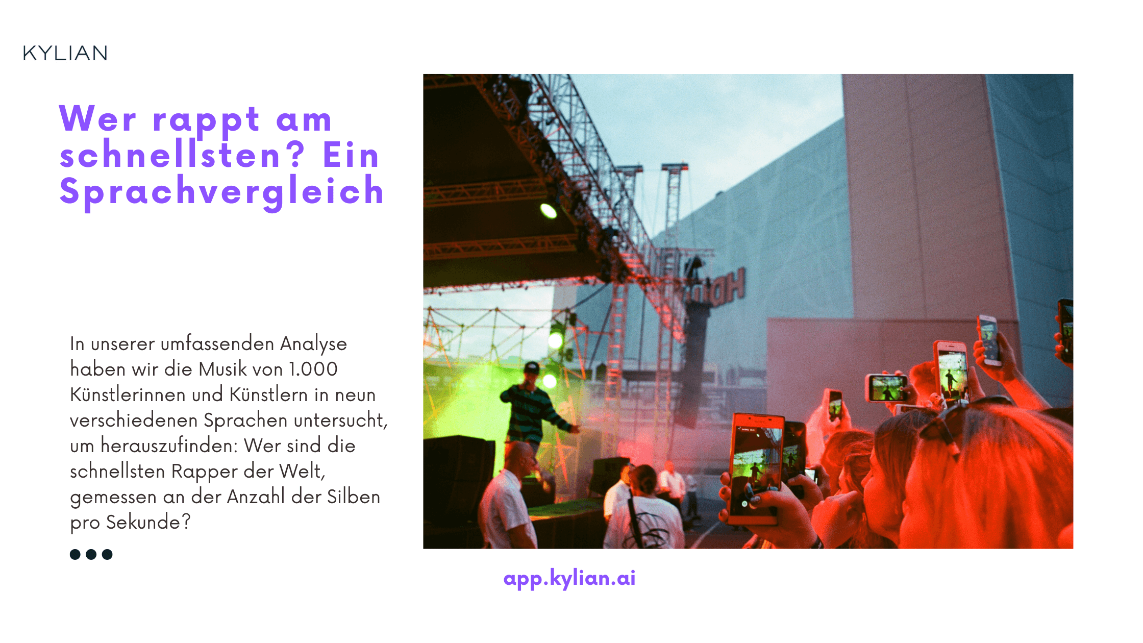 Wer rappt am schnellsten? Ein Sprachvergleich