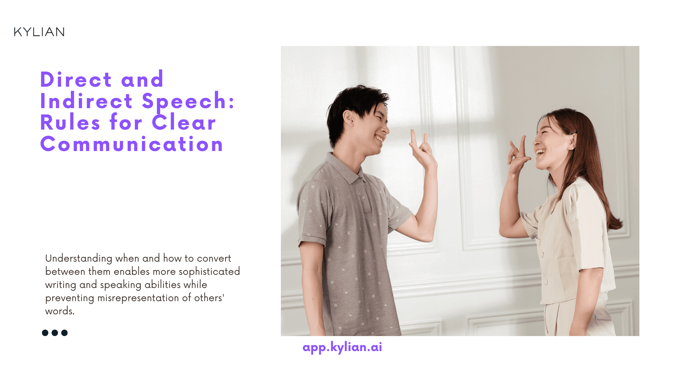 Direct and Indirect Speech: Rules for Clear Communication