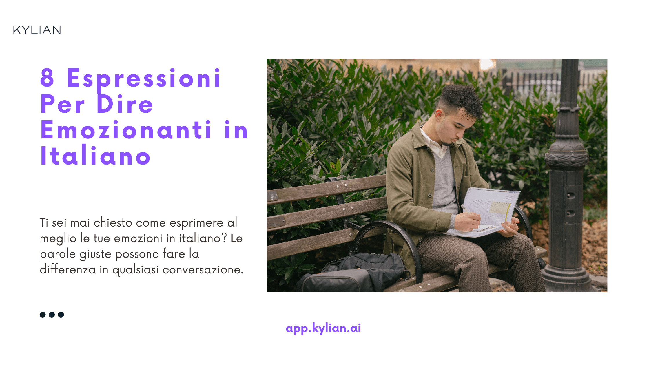 8 Espressioni Per Dire Emozionanti in Italiano