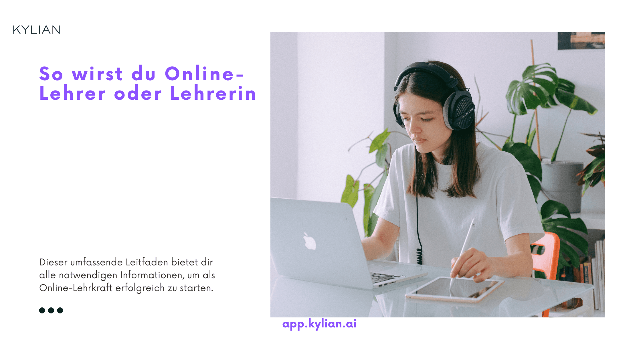 So wirst du Online-Lehrer oder Lehrerin