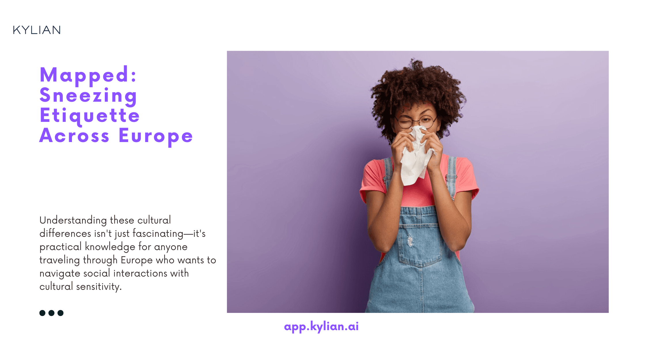 Mapped: Sneezing Etiquette Across Europe