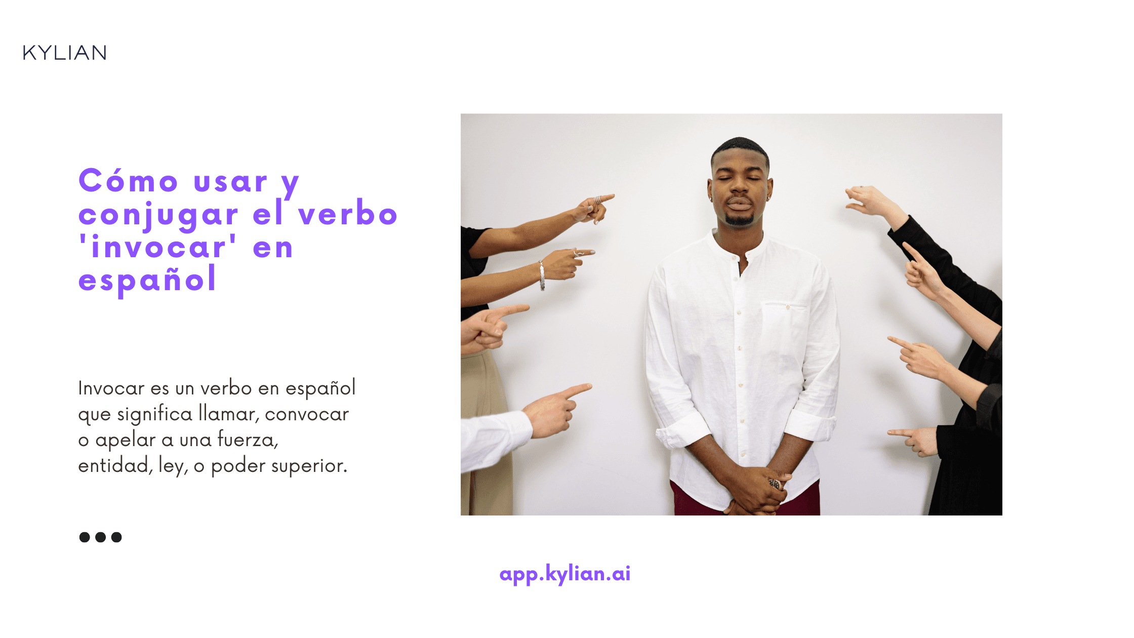 Cómo usar y conjugar el verbo 'invocar' en español