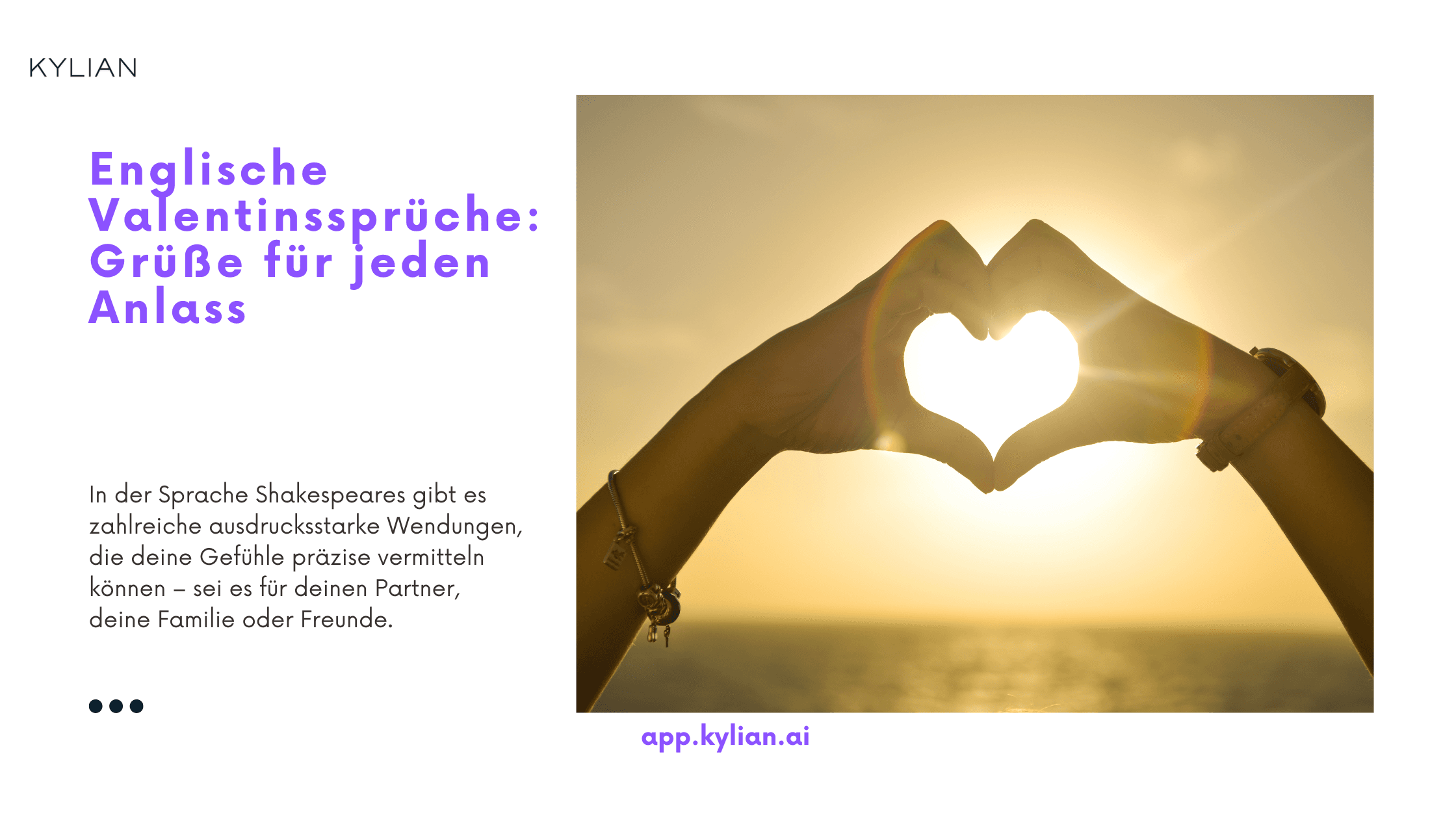 Englische Valentinssprüche: Grüße für jeden Anlass