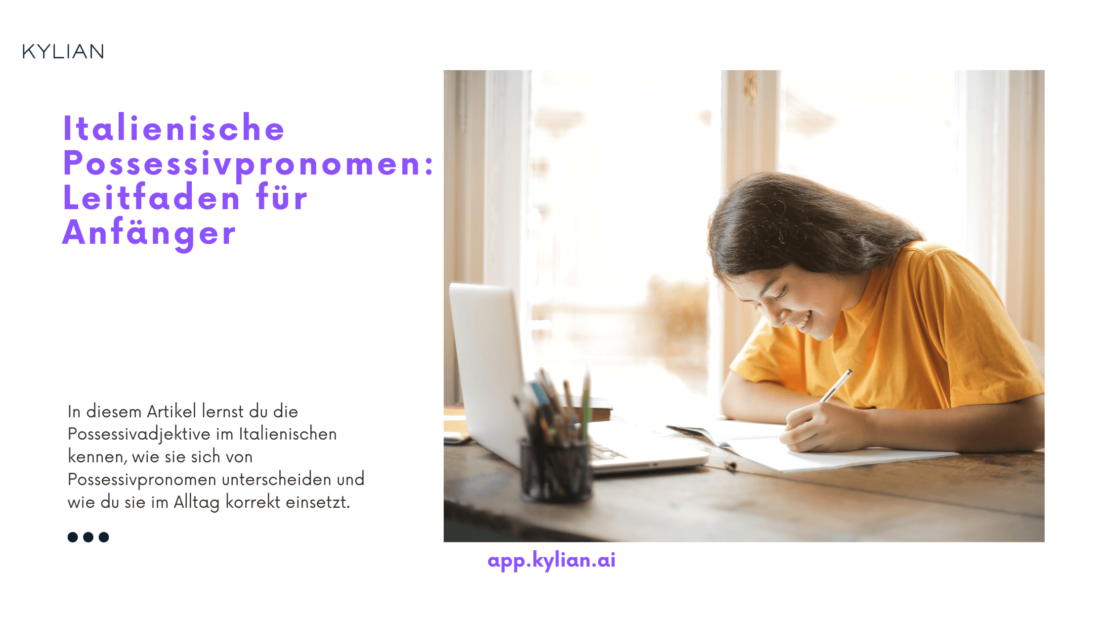 Italienische Possessivpronomen: Leitfaden für Anfänger