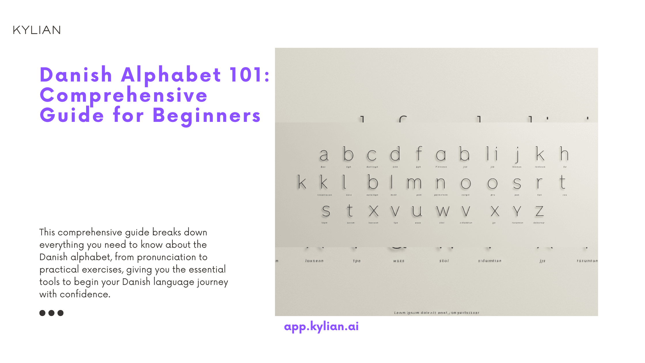 Danish Alphabet 101: Comprehensive Guide for Beginners