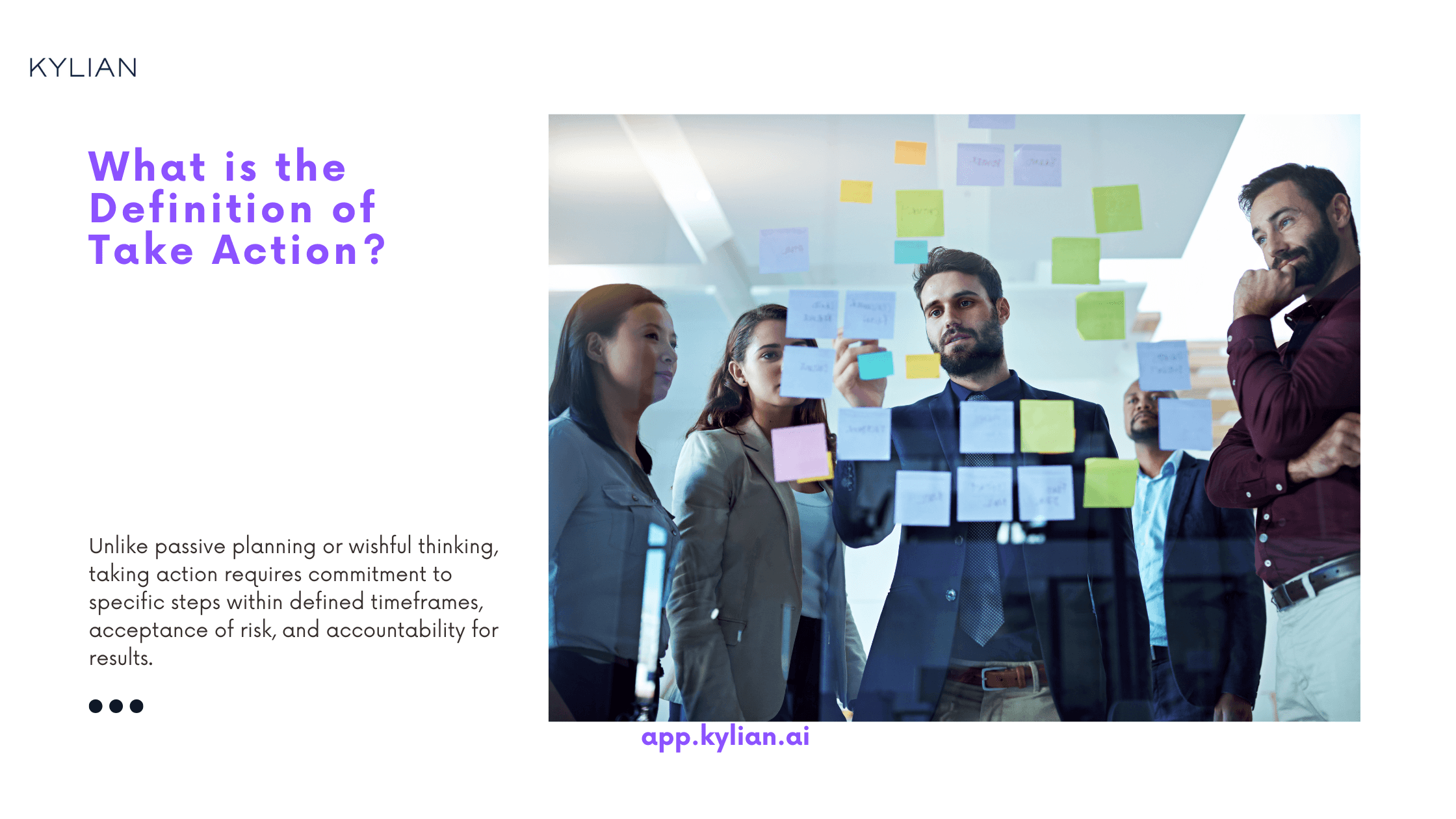 What is the Definition of Take Action?