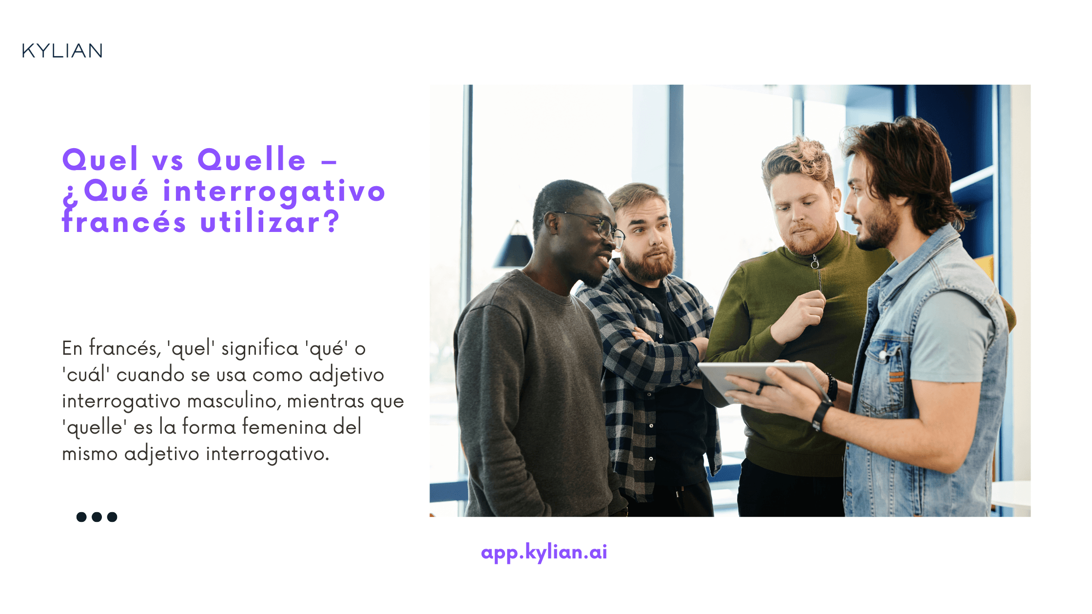 Quel vs Quelle – ¿Qué interrogativo francés utilizar?