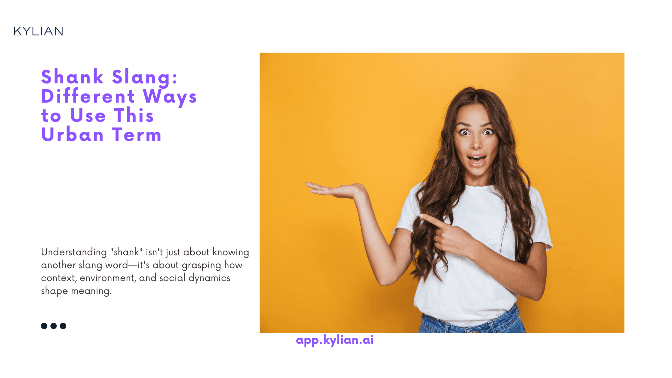 Shank Slang: Different Ways to Use This Urban Term