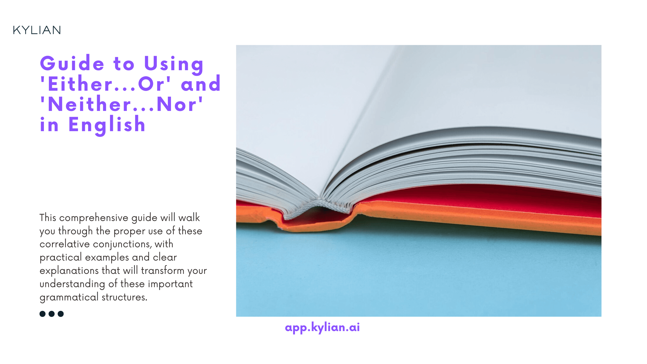 Guide to Using 'Either...Or' and 'Neither...Nor' in English