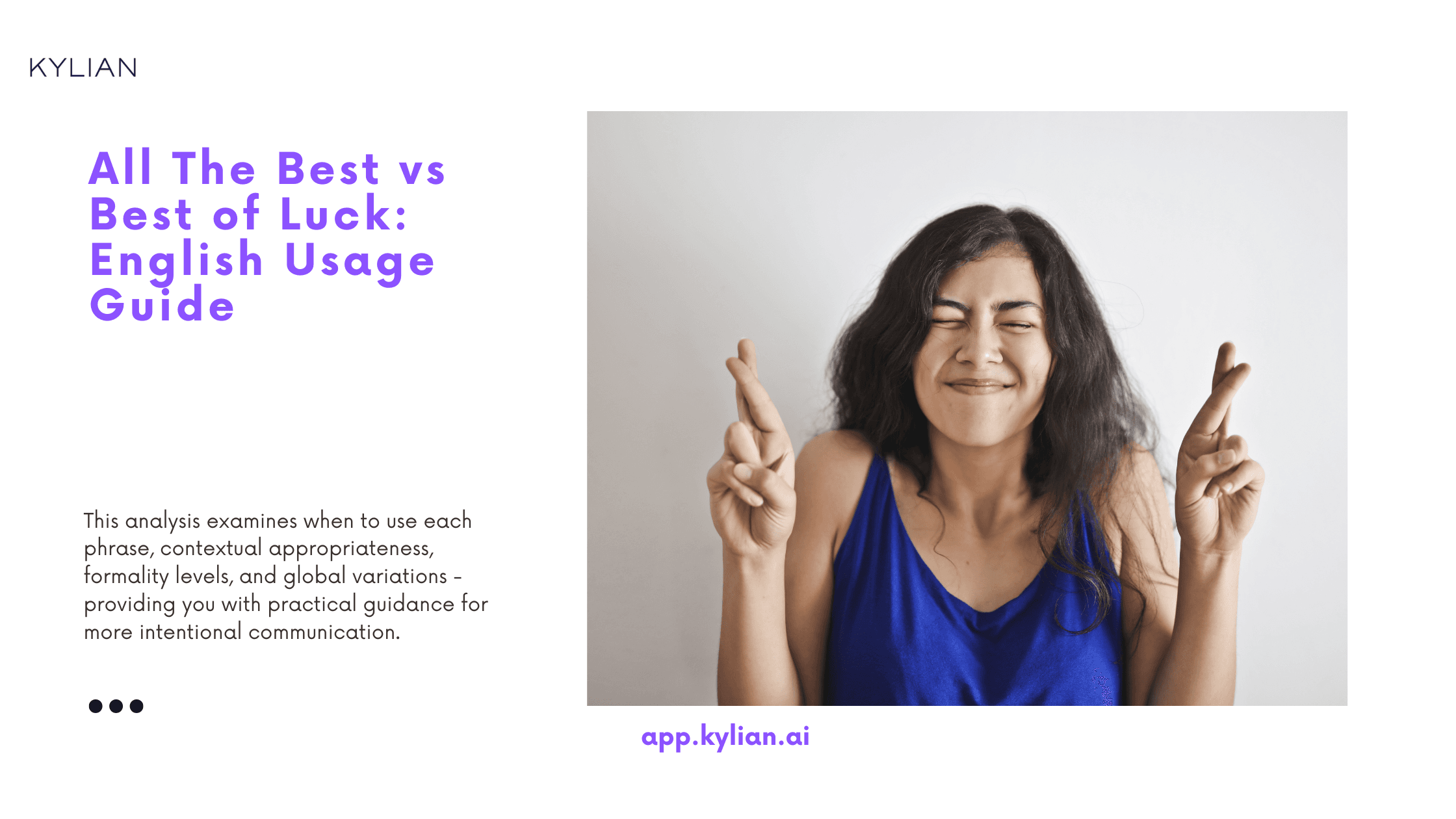 All The Best vs Best of Luck: English Usage Guide