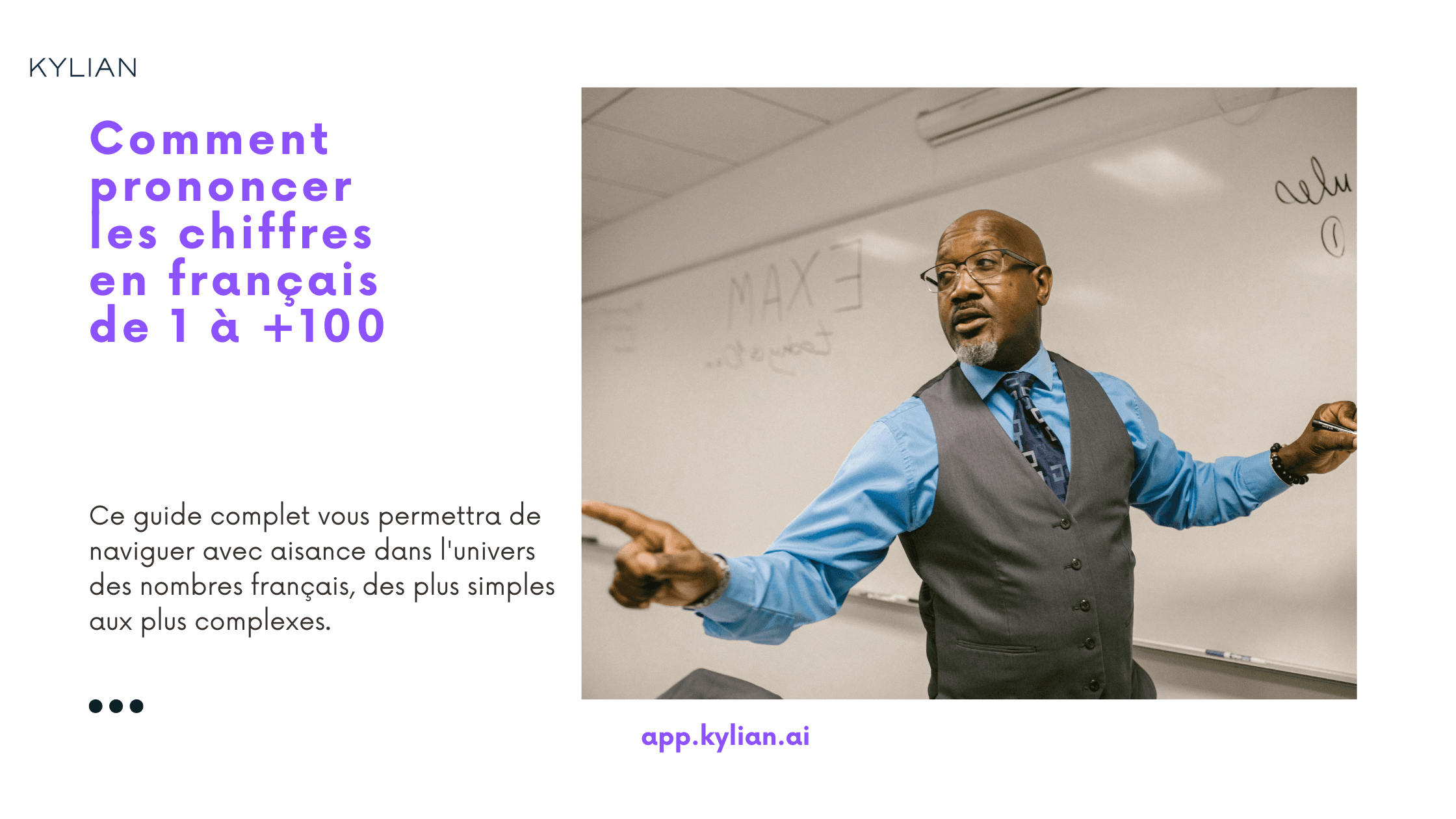 Comment prononcer les chiffres en français de 1 à +100