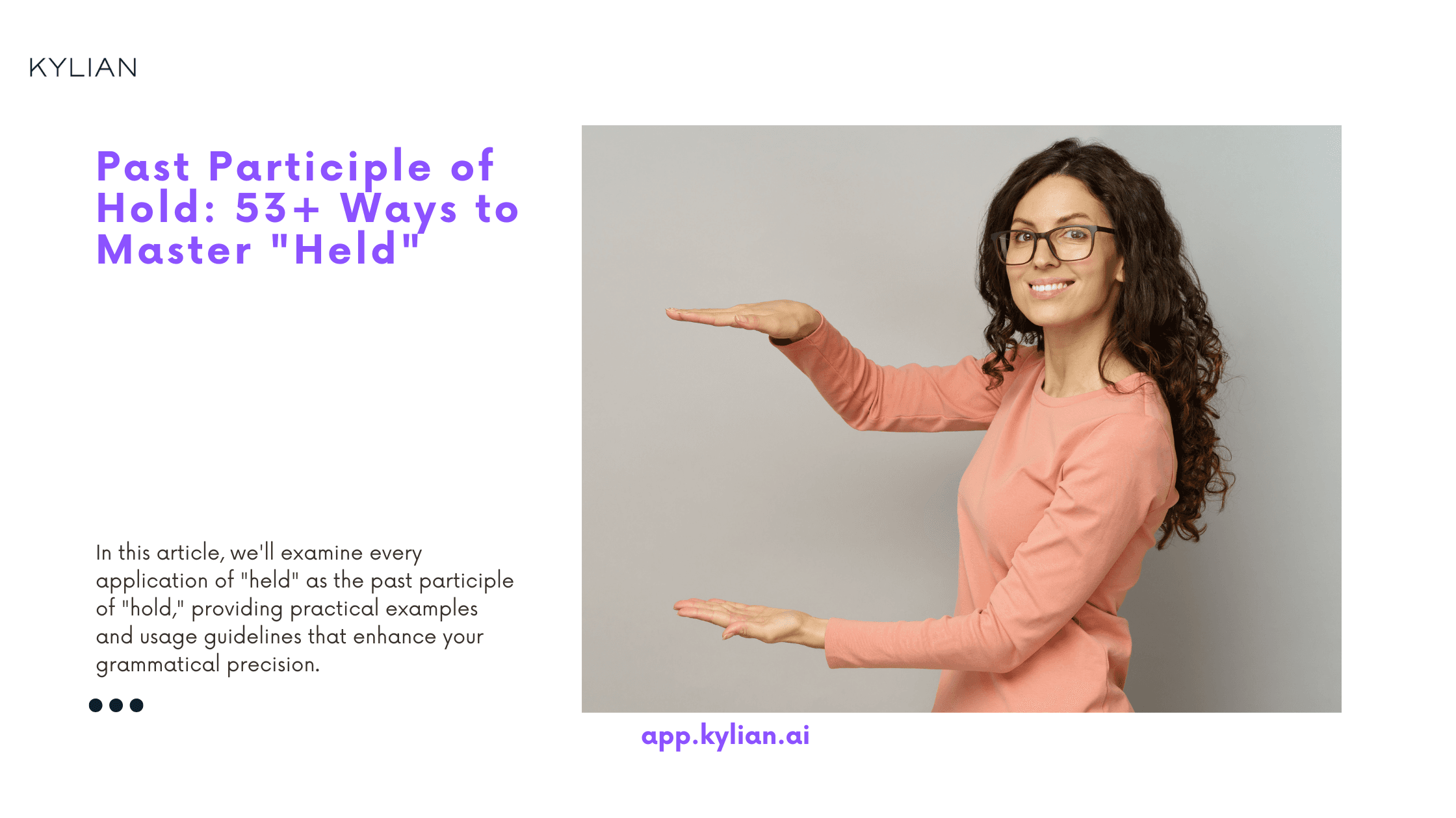 Past Participle of Hold: 53+ Ways to Master "Held"