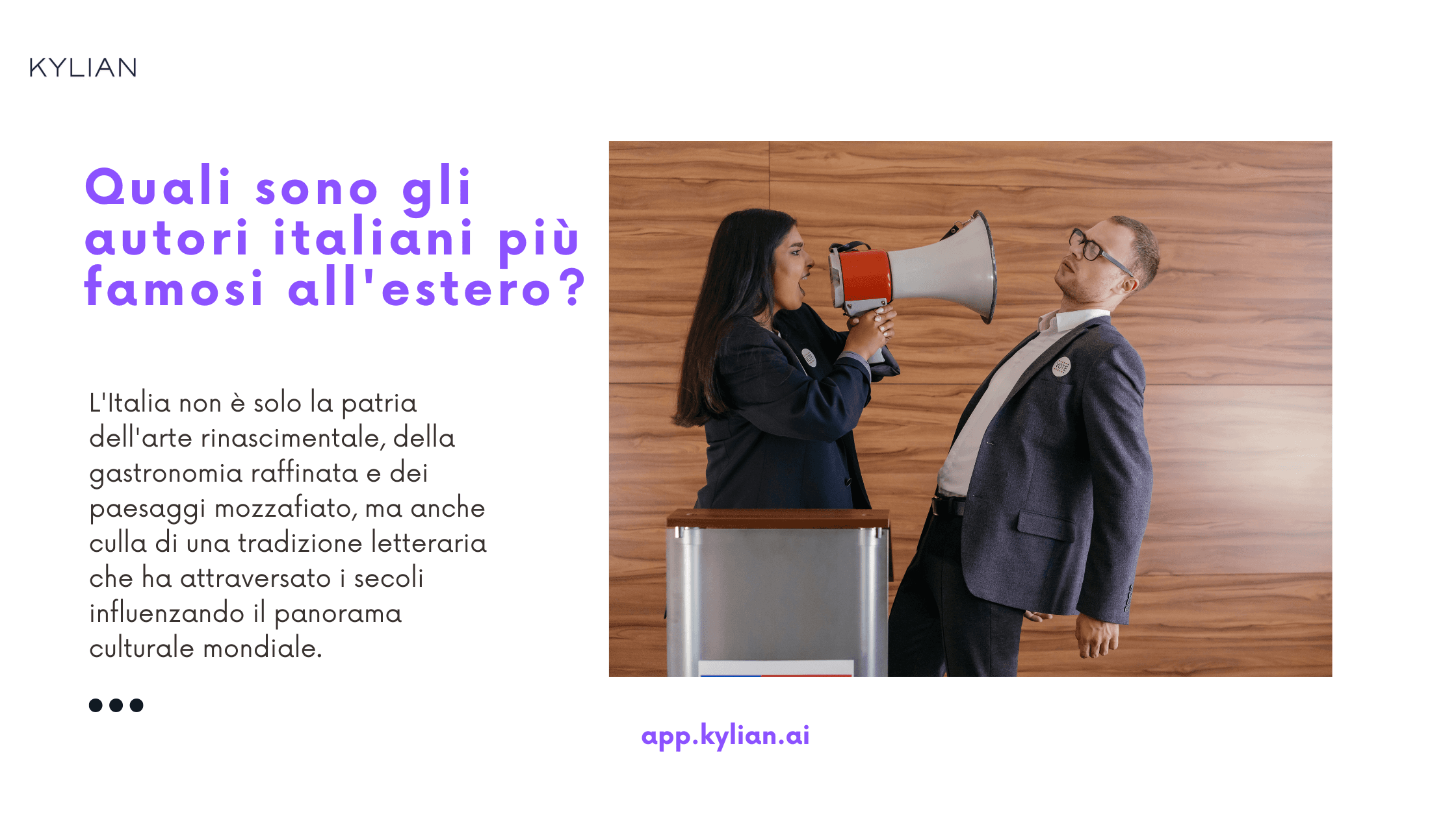 Quali sono gli autori italiani più famosi all'estero?