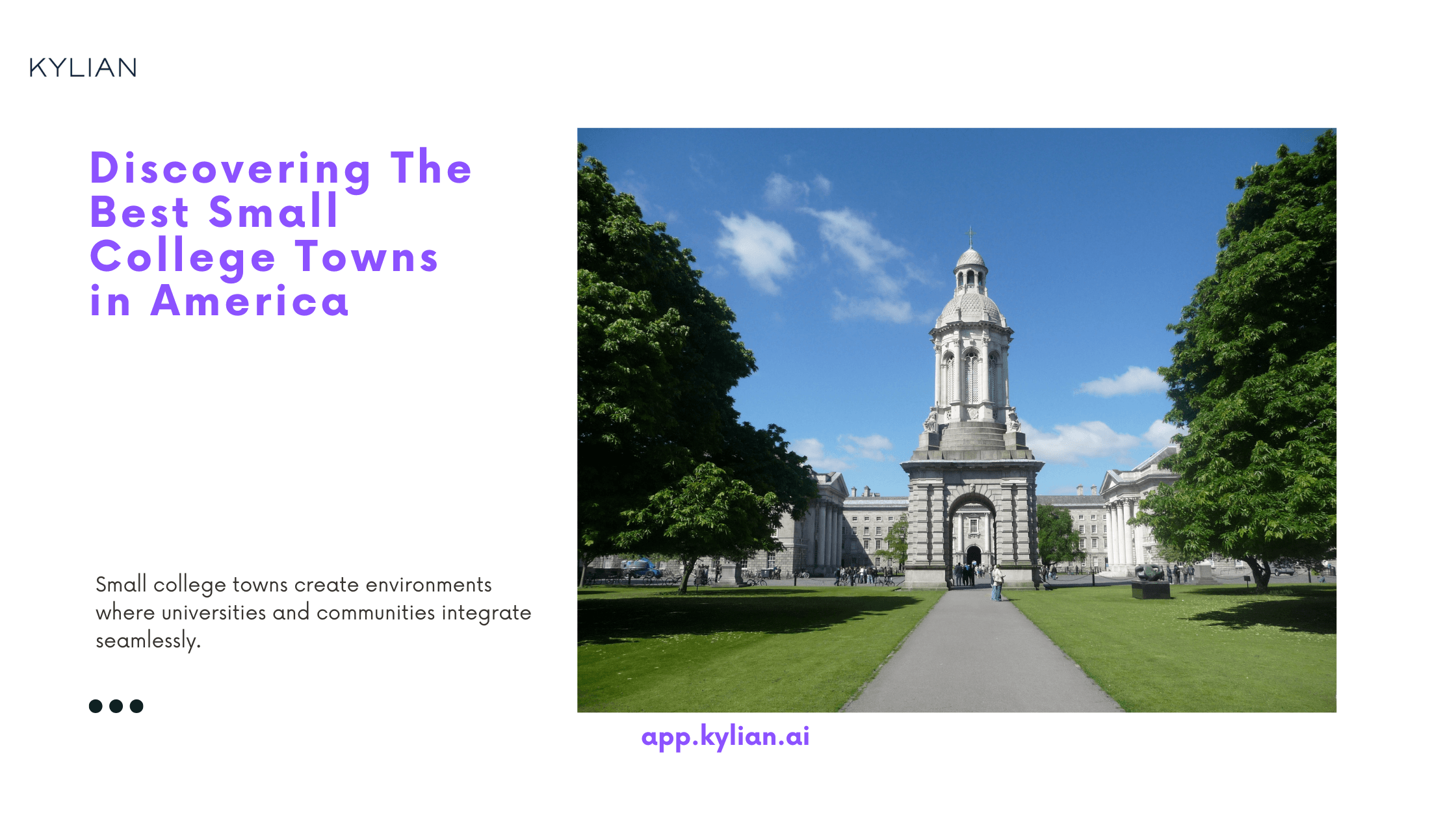 Discovering The Best Small College Towns in America