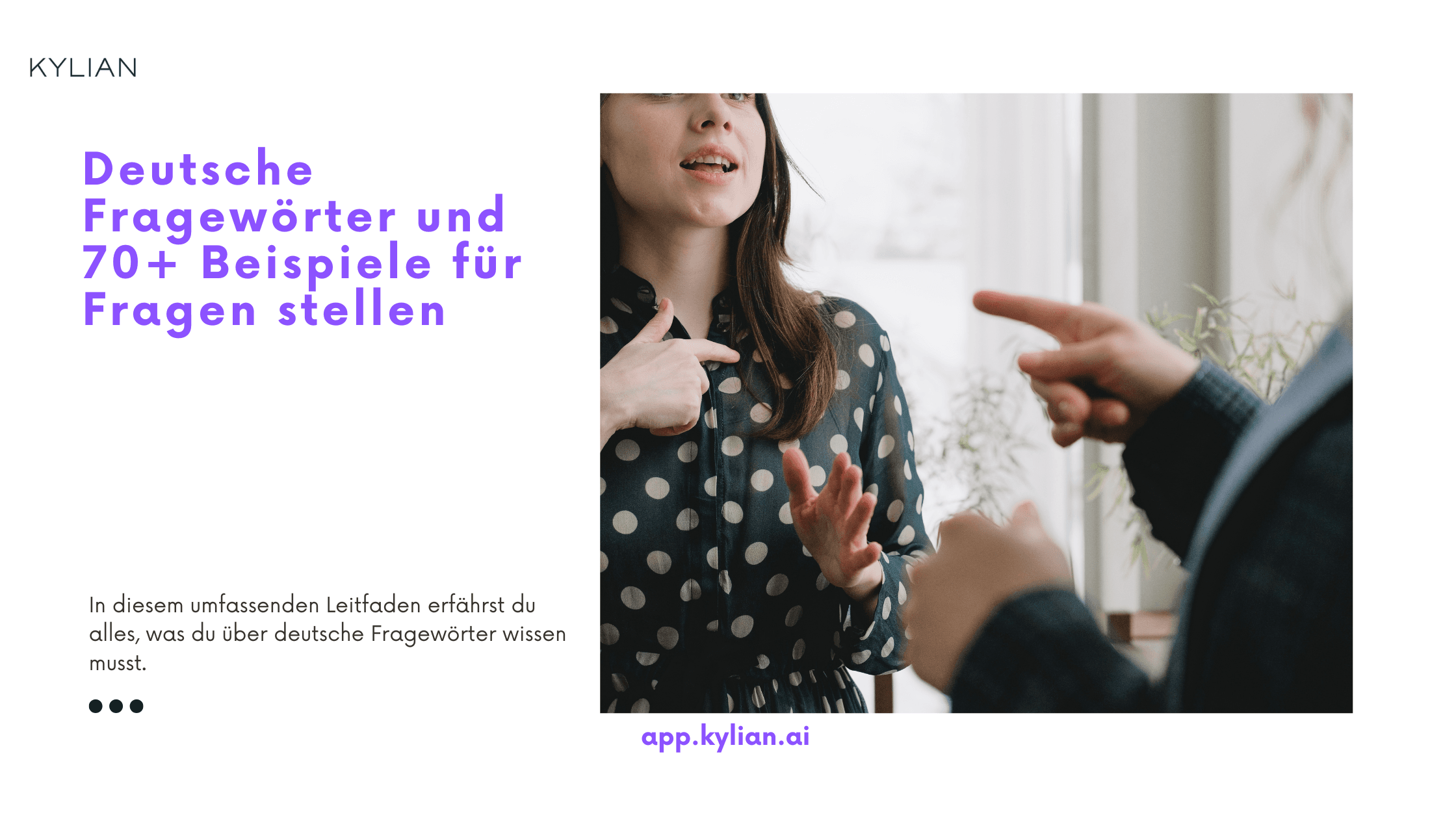 Deutsche Fragewörter und 70+ Beispiele für Fragen stellen