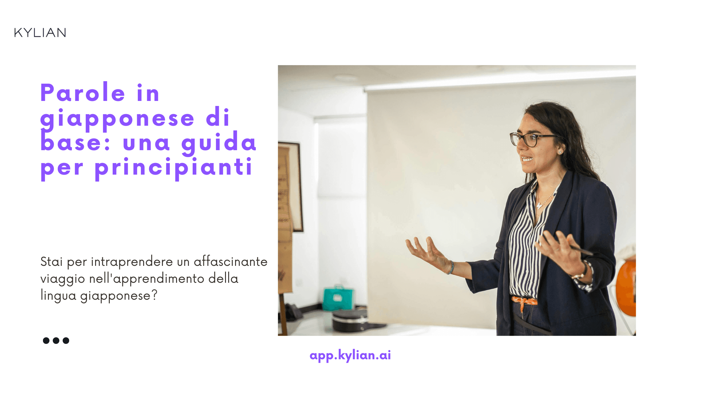 Parole in giapponese di base: una guida per principianti