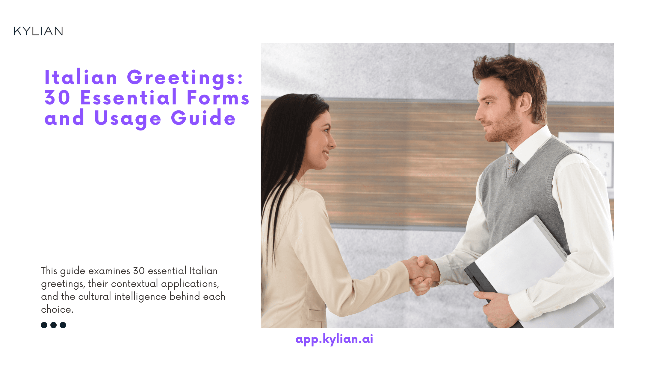 Italian Greetings: 30 Essential Forms and Usage Guide