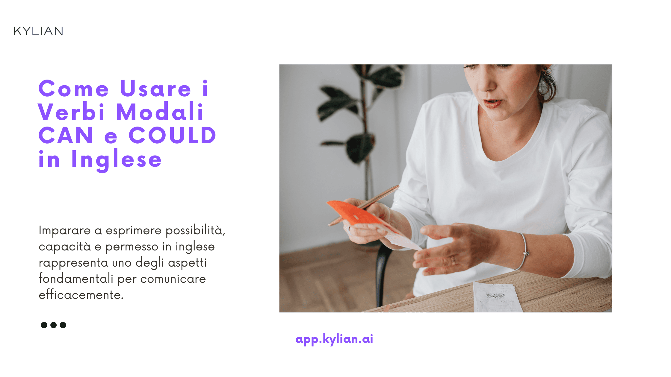 Come Usare i Verbi Modali CAN e COULD in Inglese