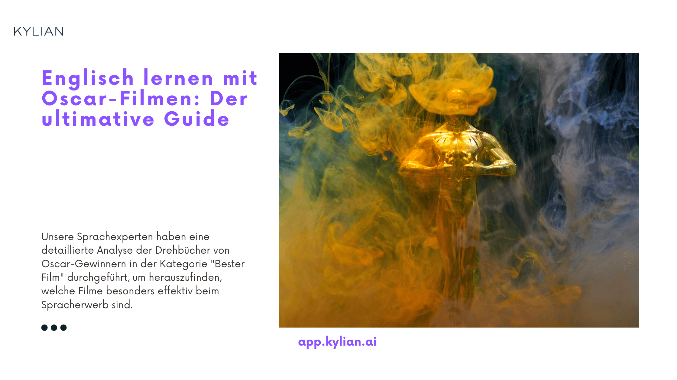 Englisch lernen mit Oscar-Filmen: Der ultimative Guide