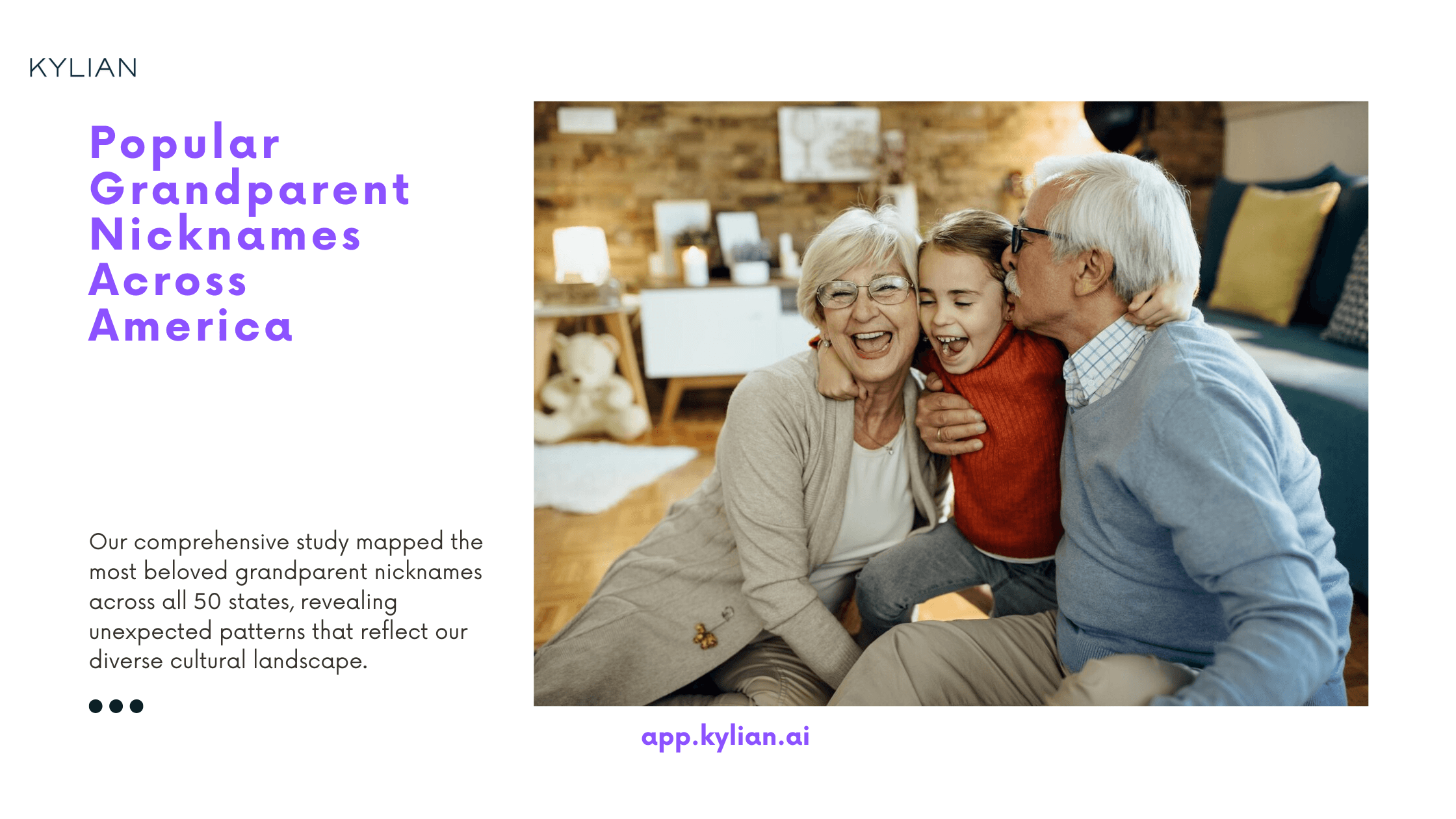 Popular Grandparent Nicknames Across America