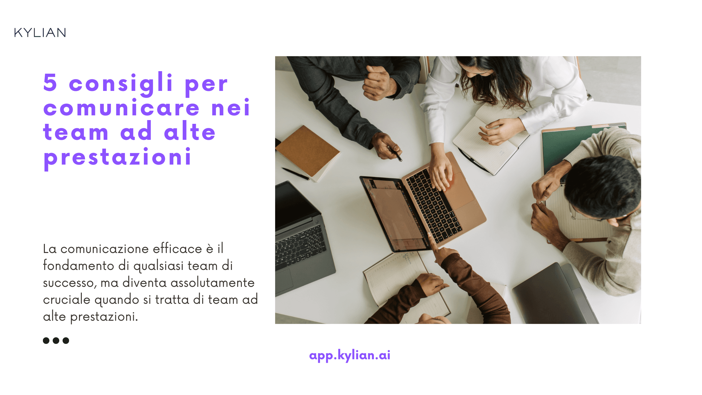 5 consigli per comunicare nei team ad alte prestazioni