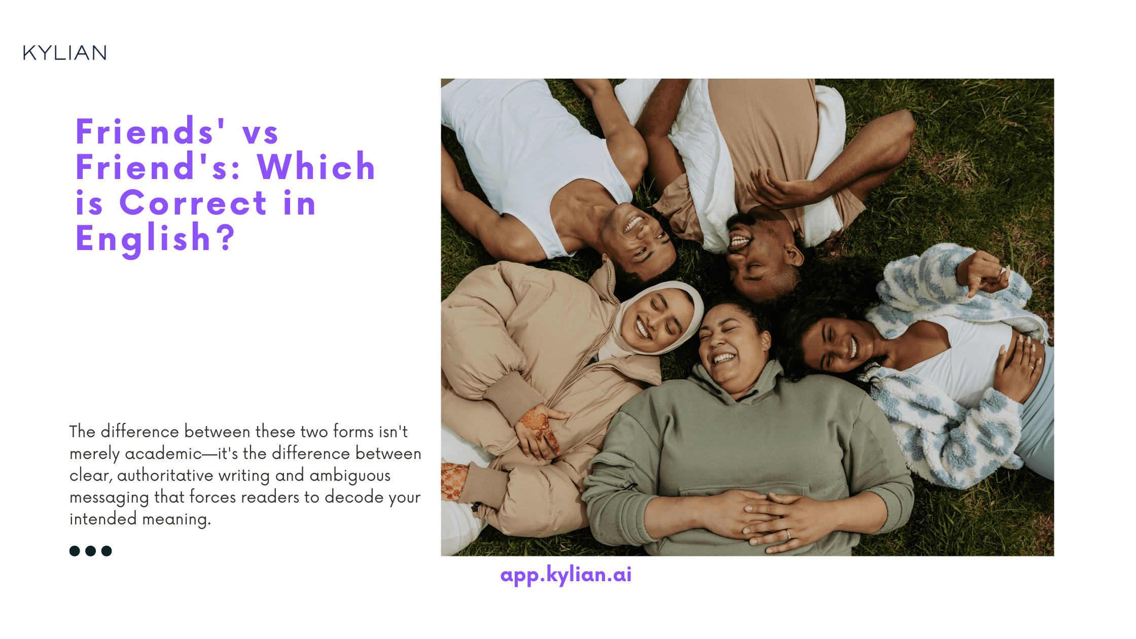 Friends' vs Friend's: Which is Correct in English?