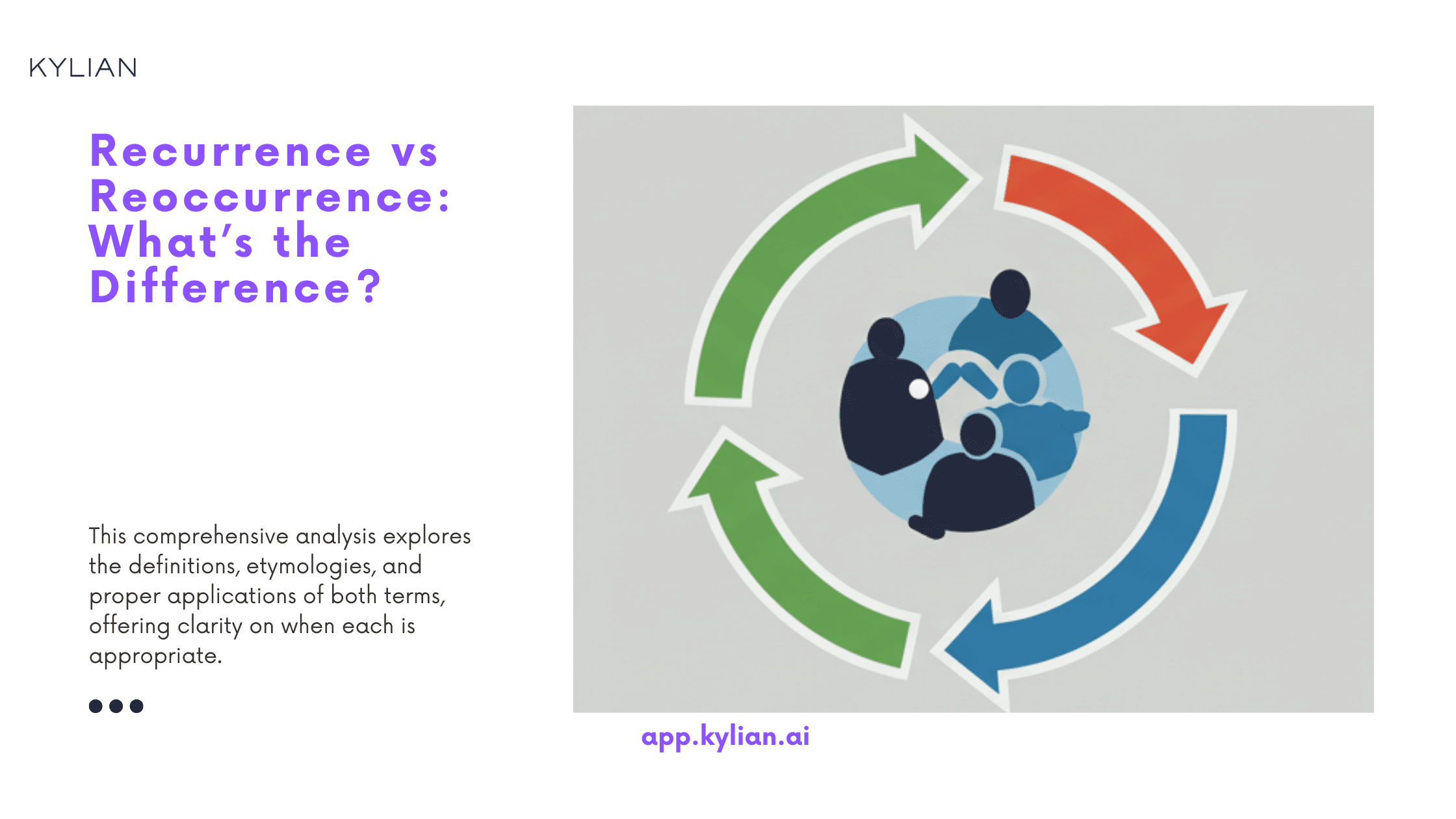 Recurrence vs Reoccurrence: What’s the Difference?