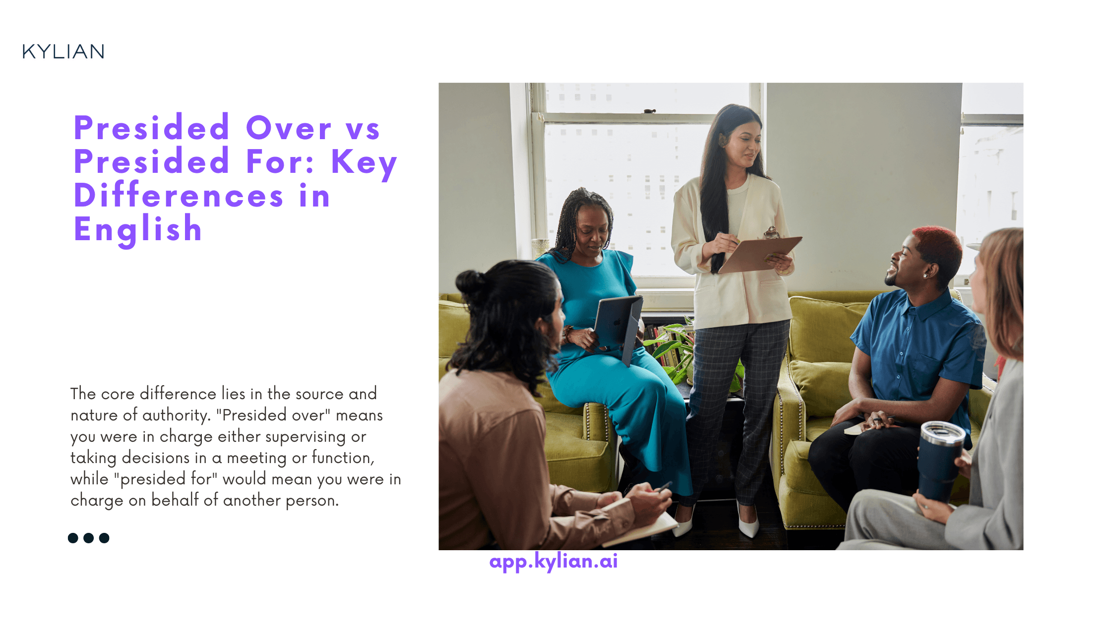 Presided Over vs Presided For: Key Differences in English