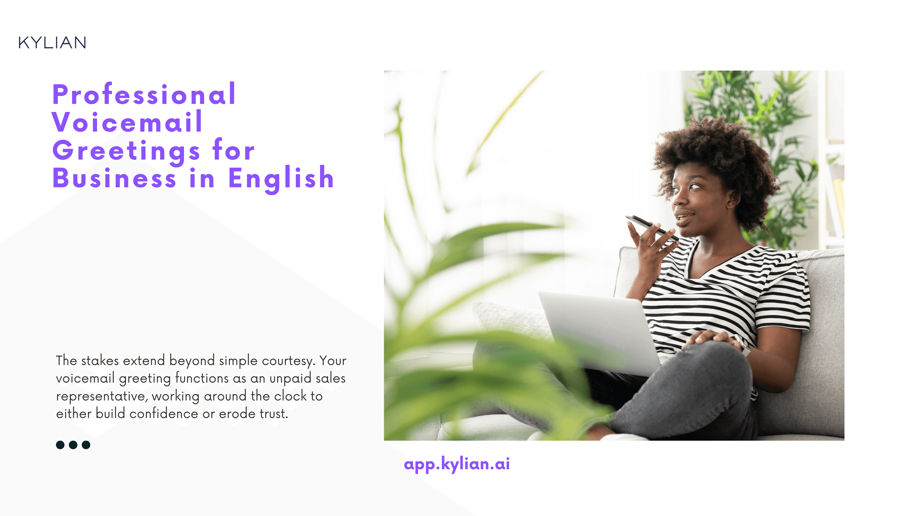 Professional Voicemail Greetings for Business in English