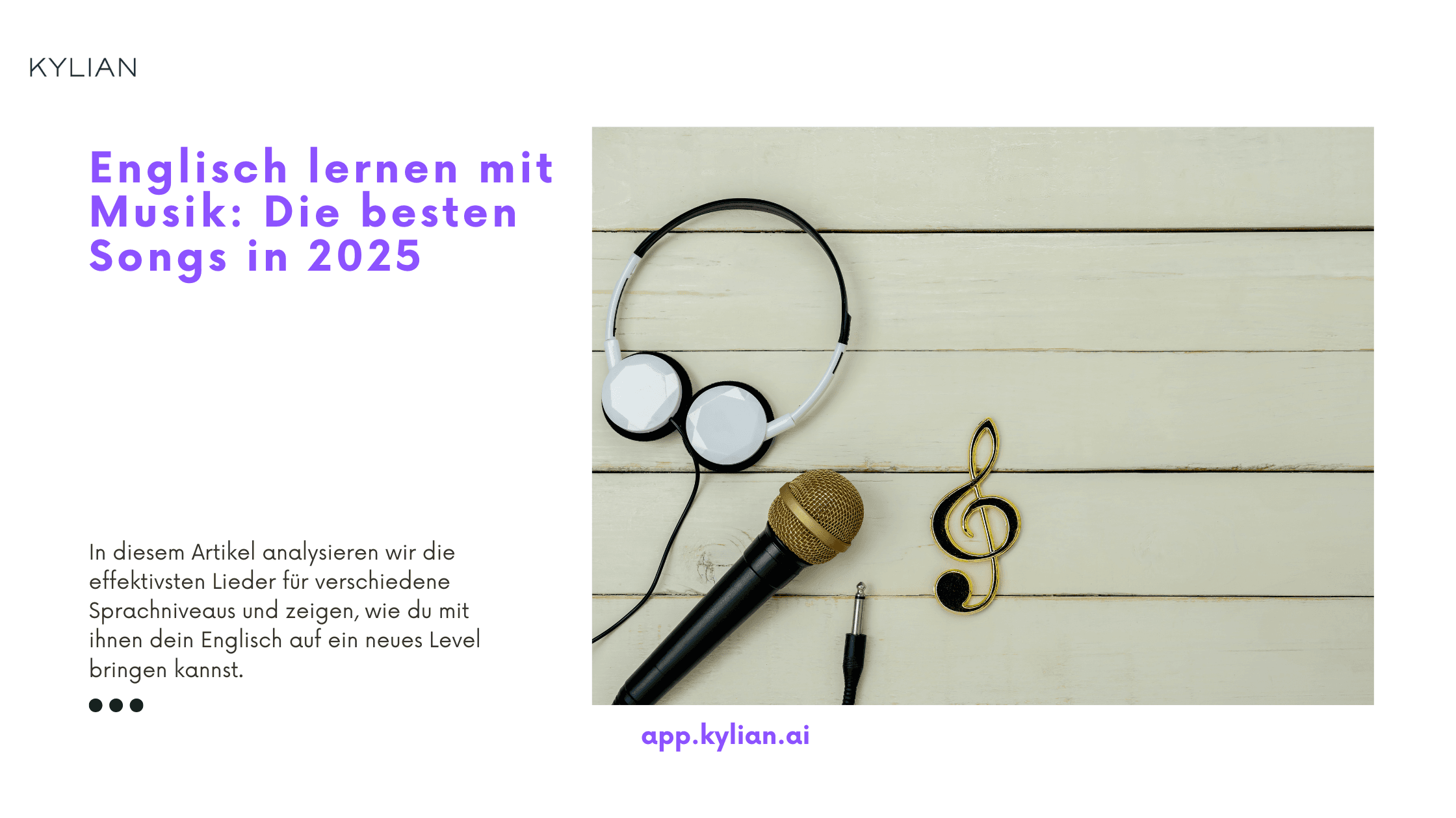 Englisch lernen mit Musik: Die besten Songs in 2025