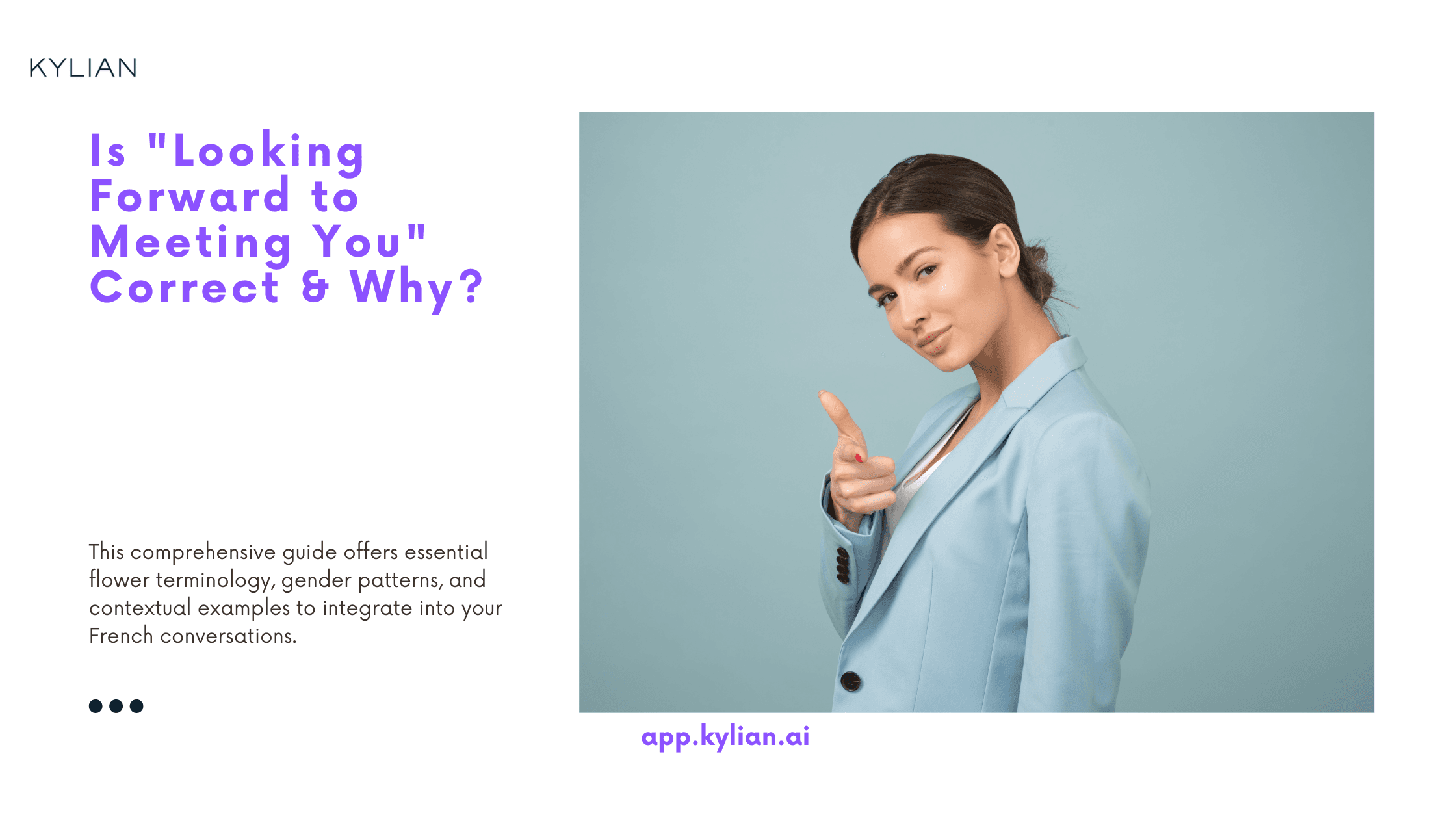 Is "Looking Forward to Meeting You" Correct & Why?