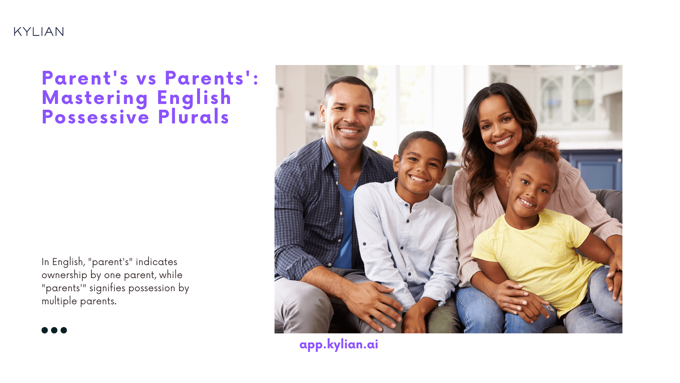 Parent's vs Parents': Mastering English Possessive Plurals