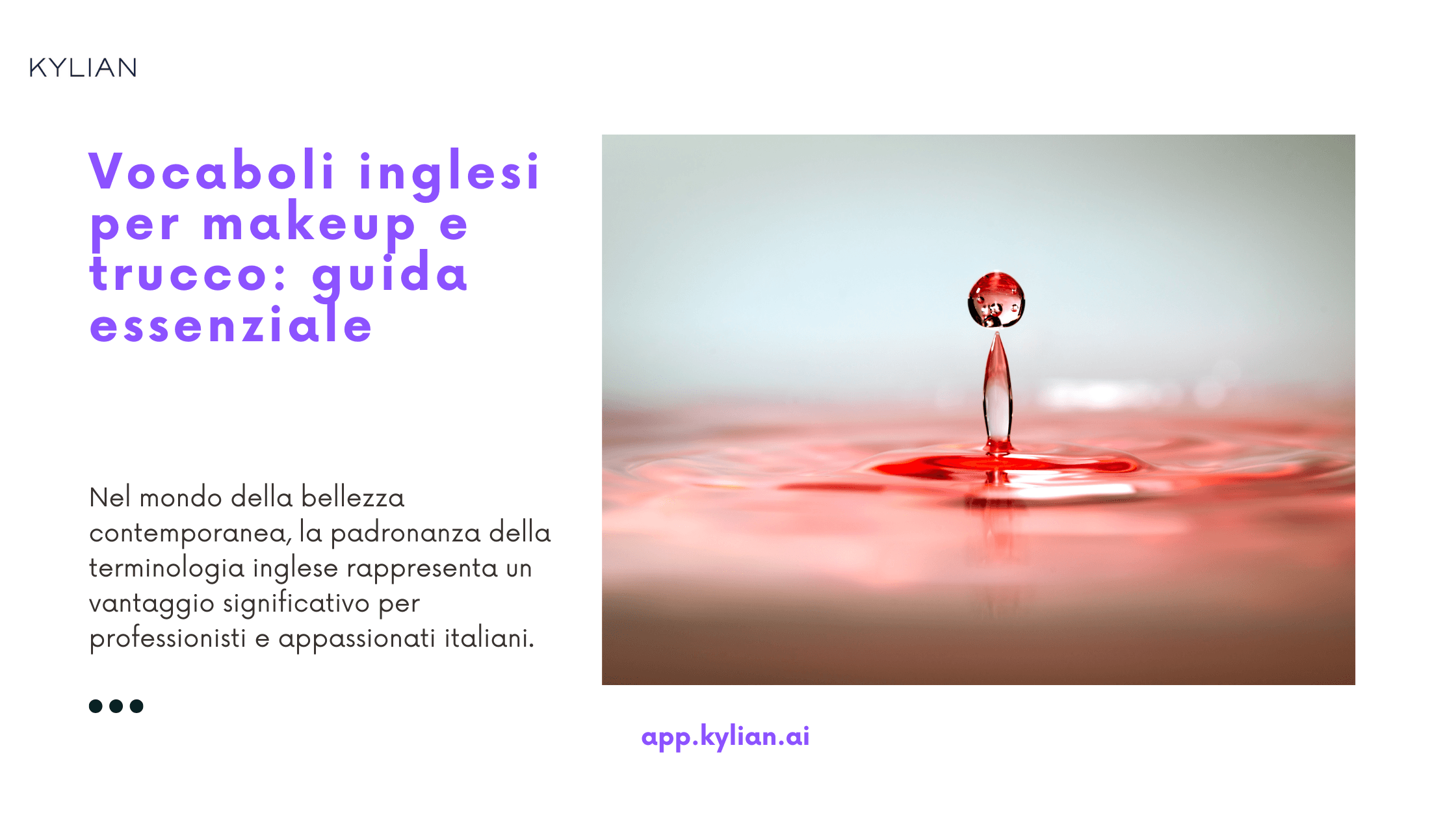 Vocaboli inglesi per makeup e trucco: guida essenziale