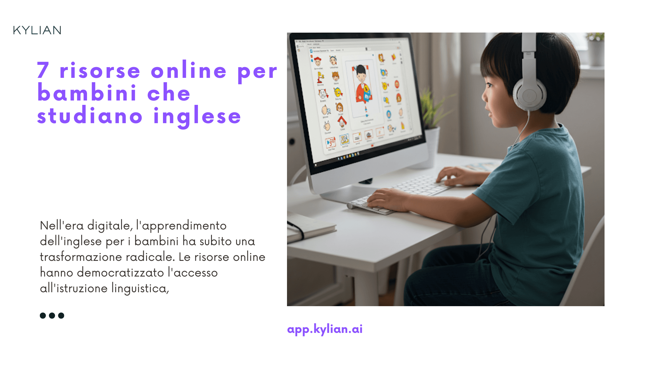 7 risorse online per bambini che studiano inglese