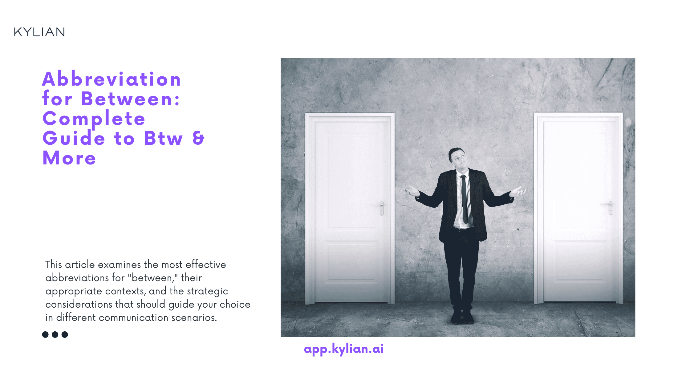 Abbreviation for Between: Complete Guide to Btw & More