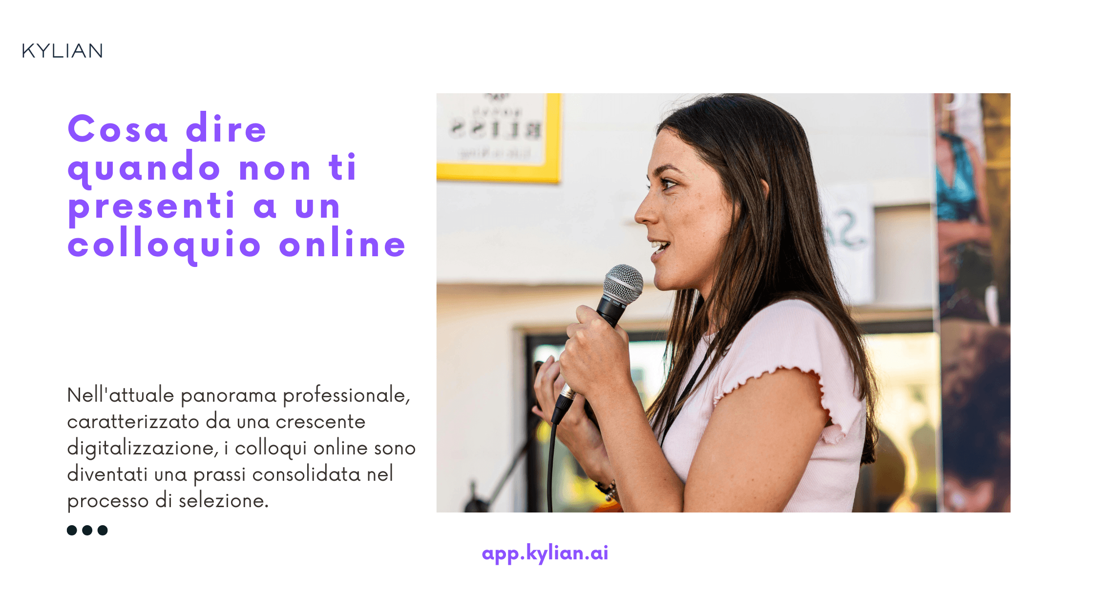 Cosa dire quando non ti presenti a un colloquio online