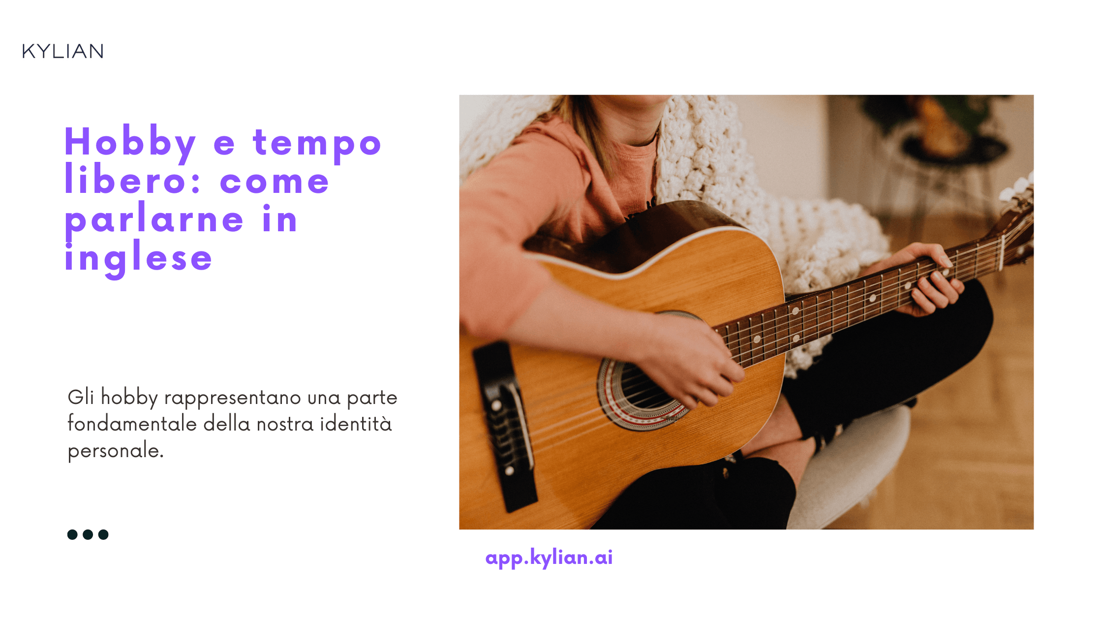 Hobby e tempo libero: come parlarne in inglese