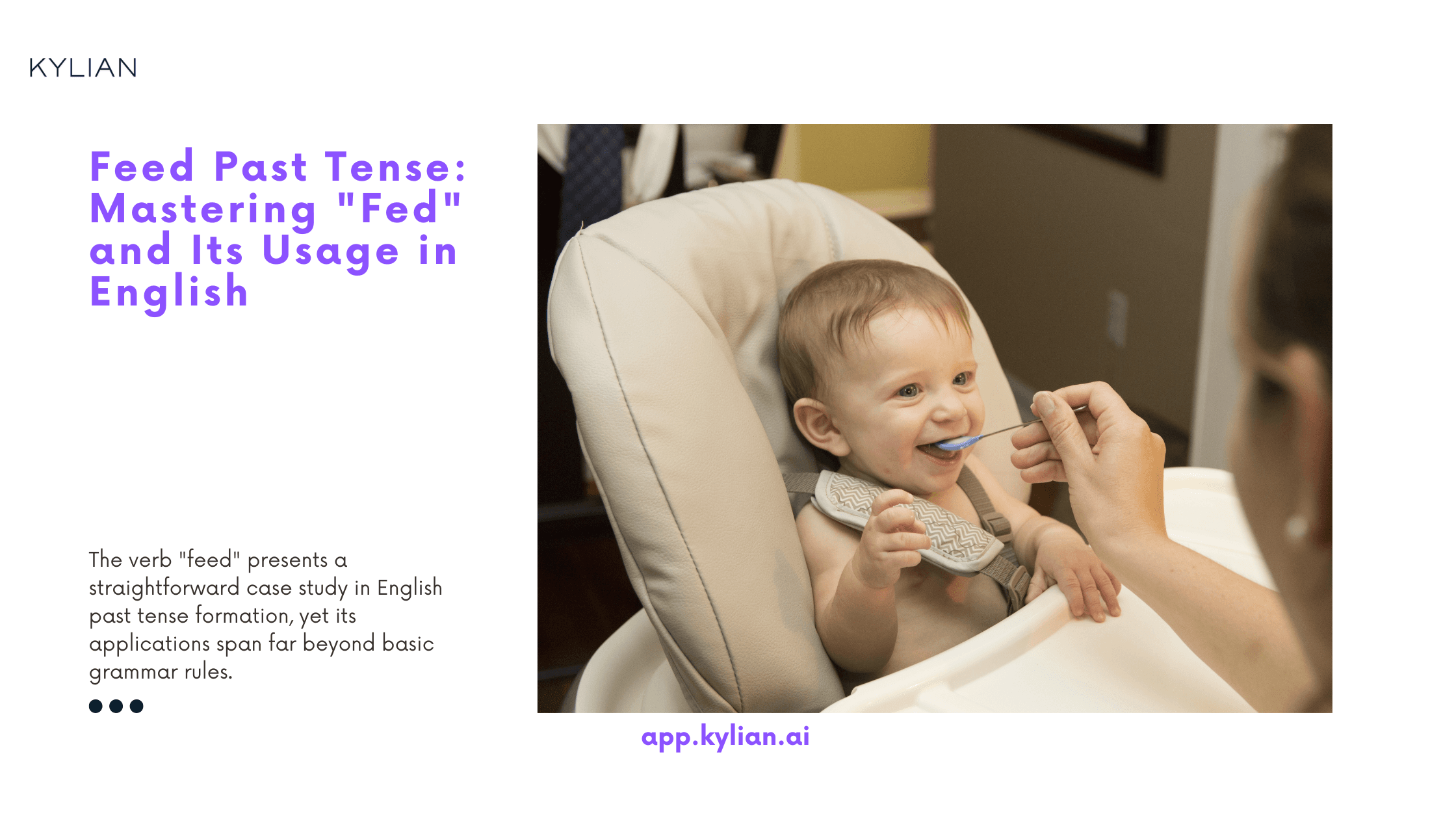 Feed Past Tense: Mastering "Fed" and Its Usage in English