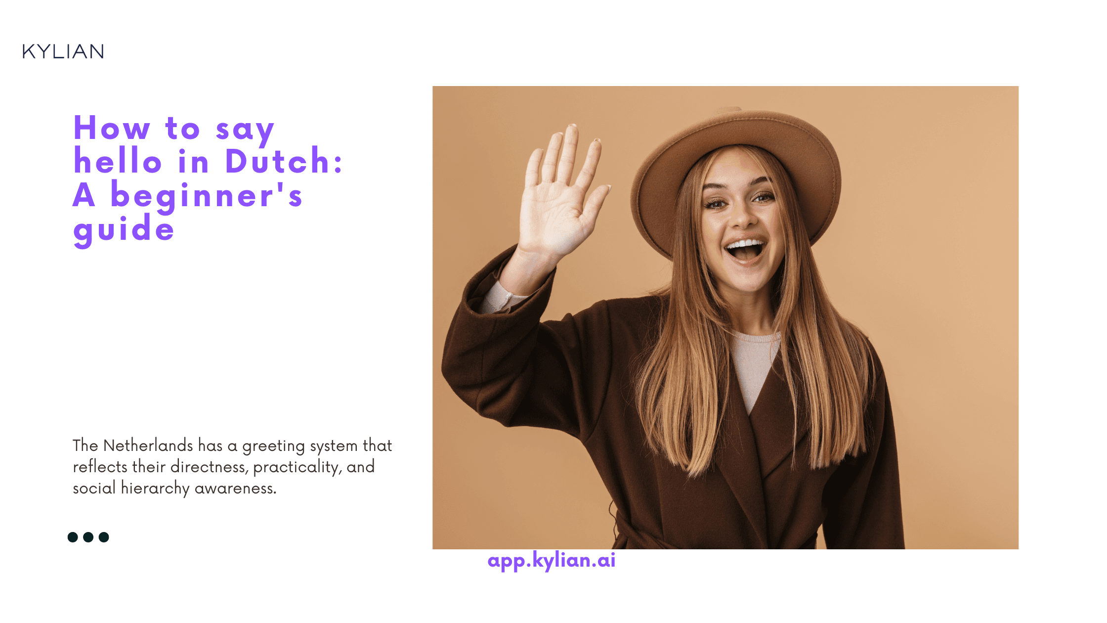 How to say hello in Dutch: A beginner's guide