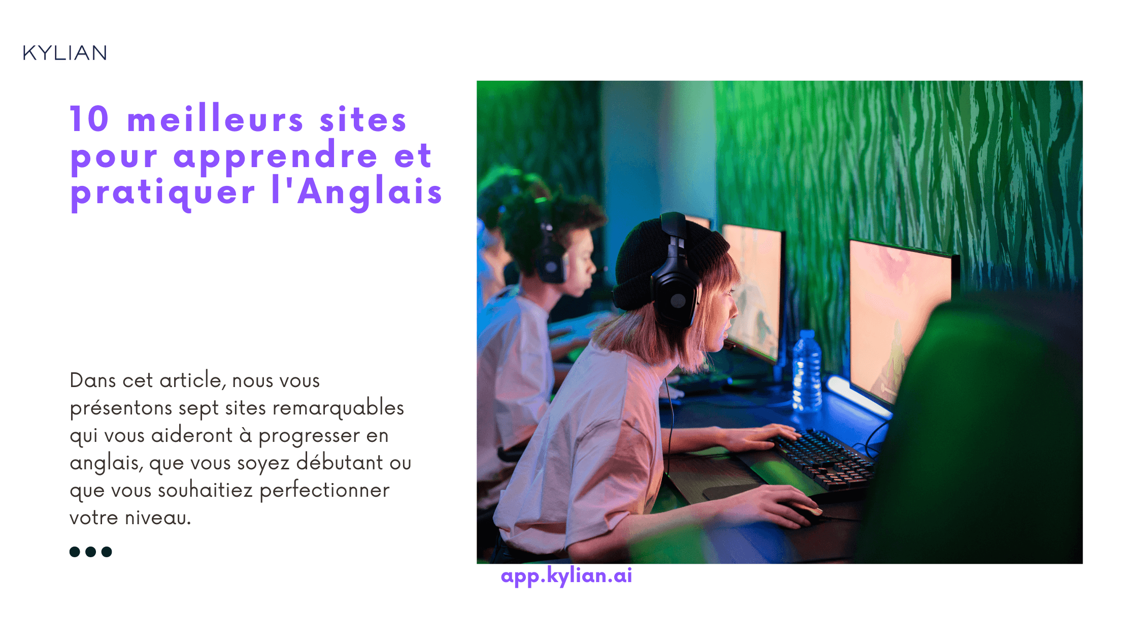 10 meilleurs sites pour apprendre et pratiquer l'Anglais