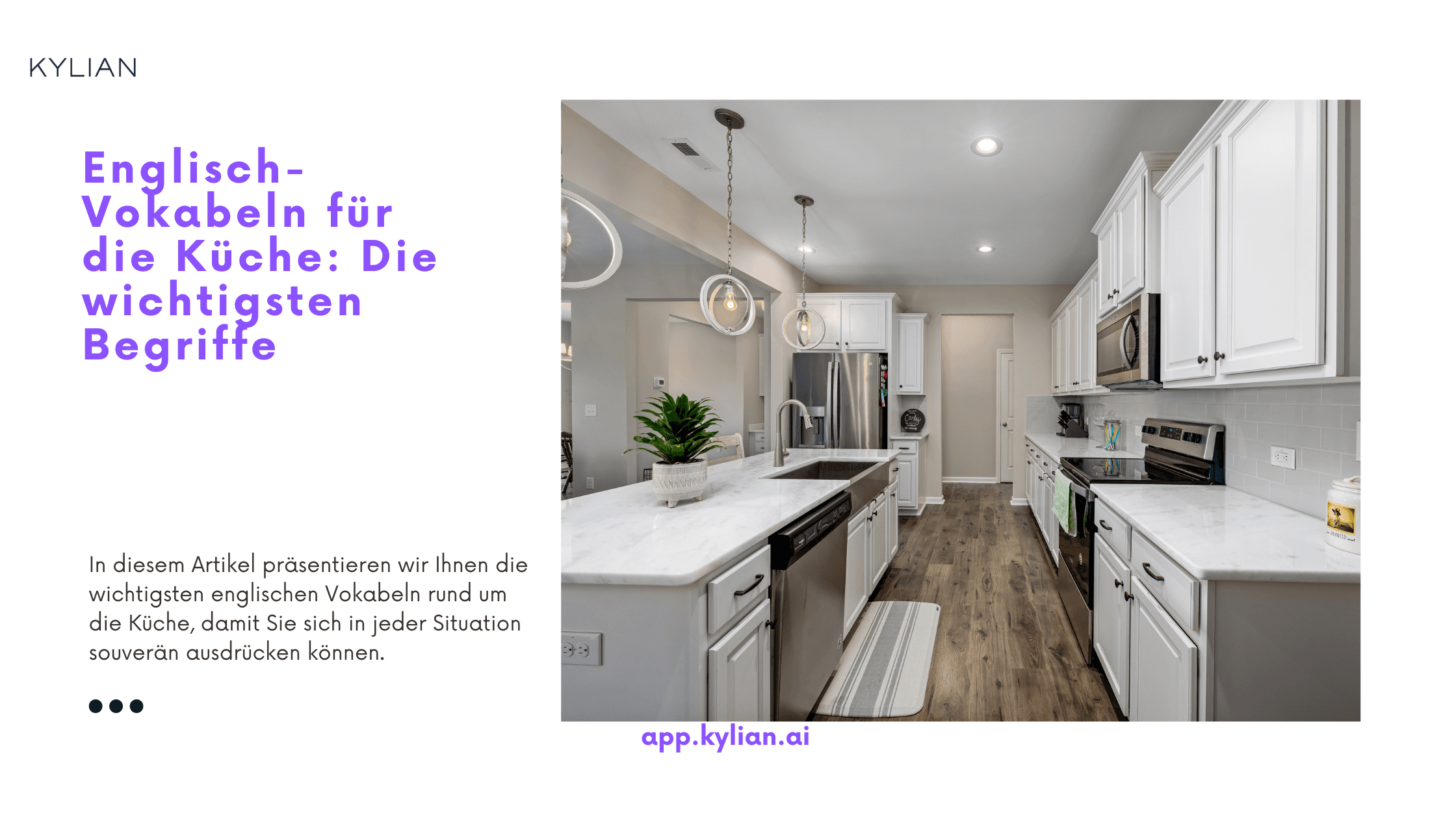 Englisch-Vokabeln für die Küche: Die wichtigsten Begriffe