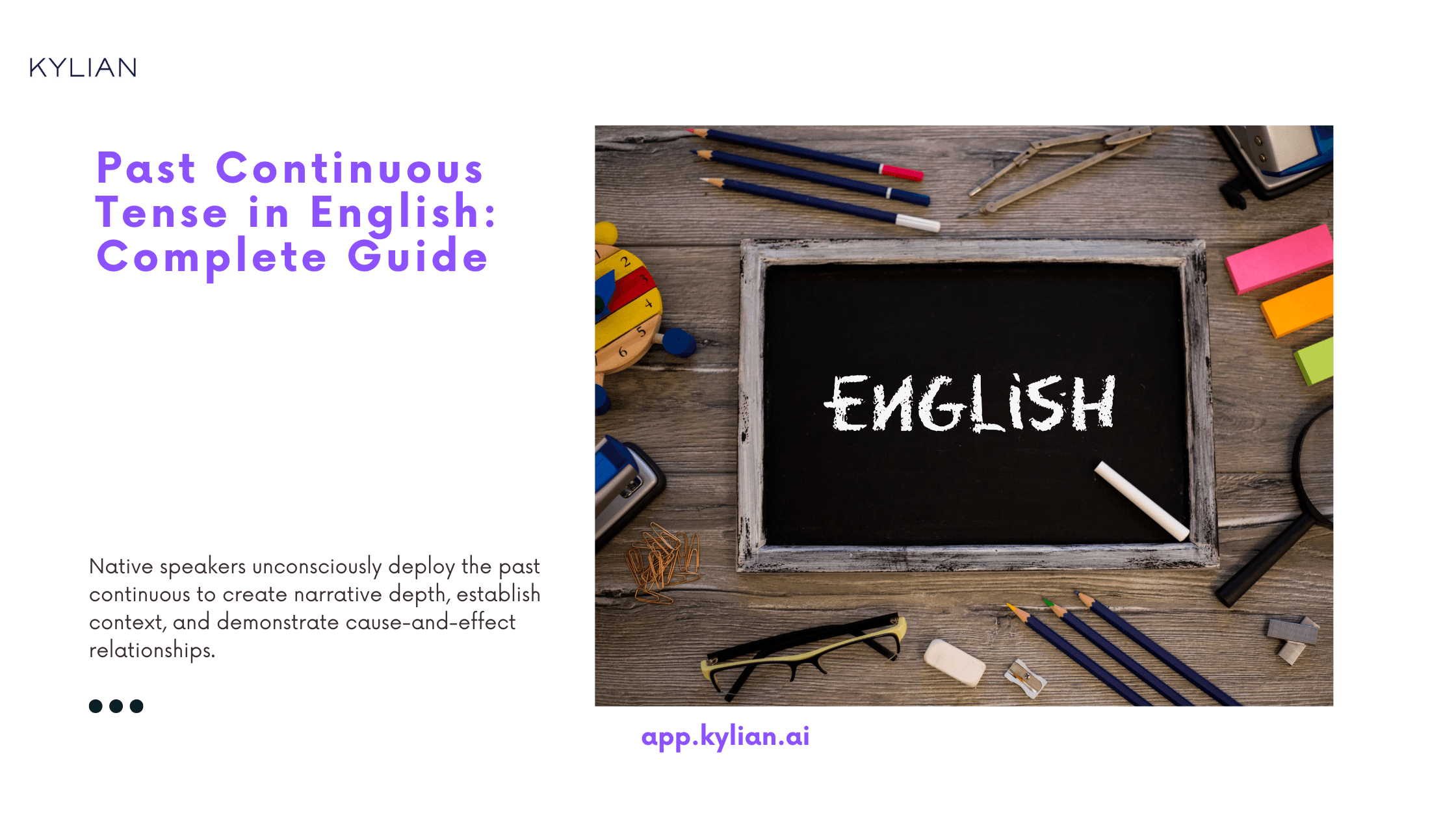 Past Continuous Tense in English: Complete Guide